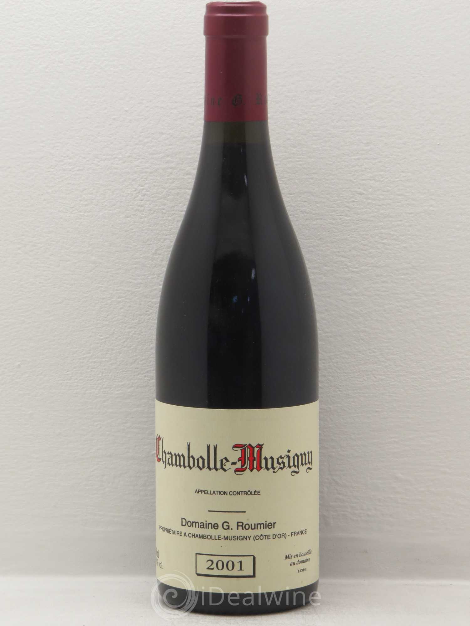 Chambolle-Musigny Georges Roumier (Domaine) 2001 - Posten von 1 Flasche - 0