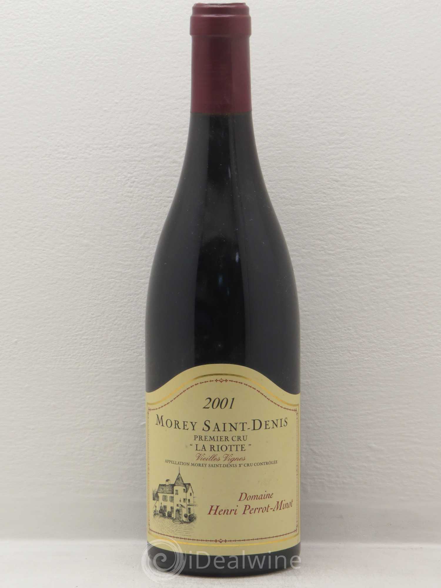 Morey-Saint-Denis 1er Cru La Riotte Vieilles Vignes Perrot-Minot 2001 - Posten von 1 Flasche - 0