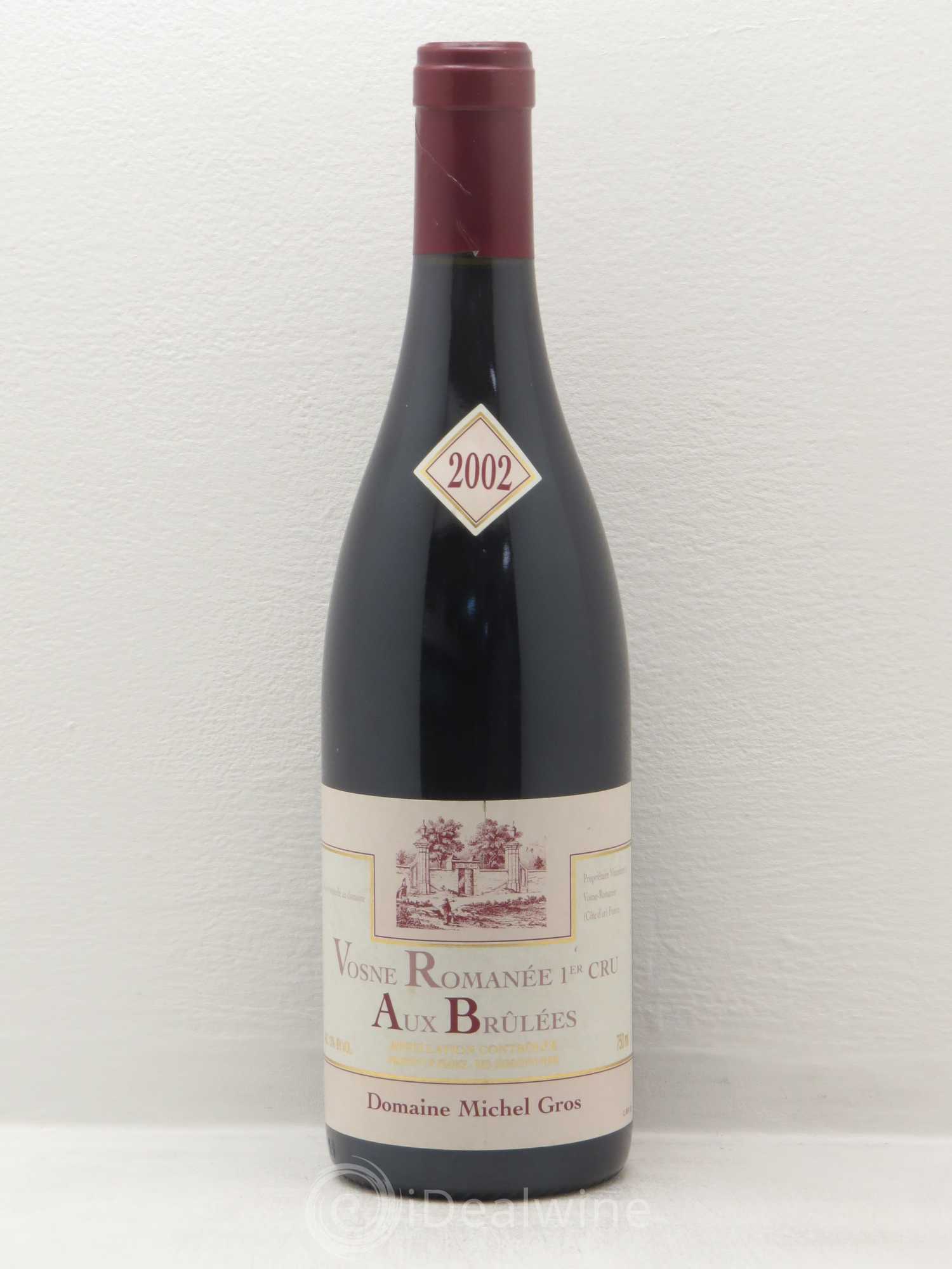 Vosne-Romanée 1er Cru Aux Brulees Michel Gros 2002 - Posten von 1 Flasche - 0