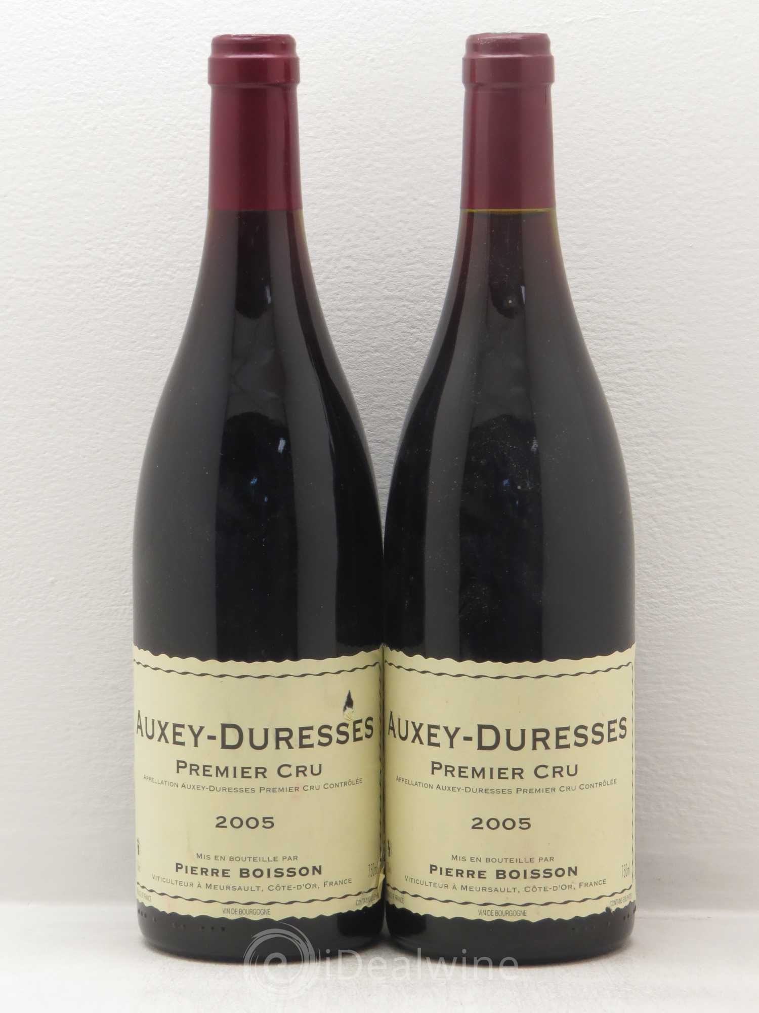 Auxey-Duresses 1er Cru Pierre Boisson (Domaine) 2005 - Lot de 2 bouteilles - 0