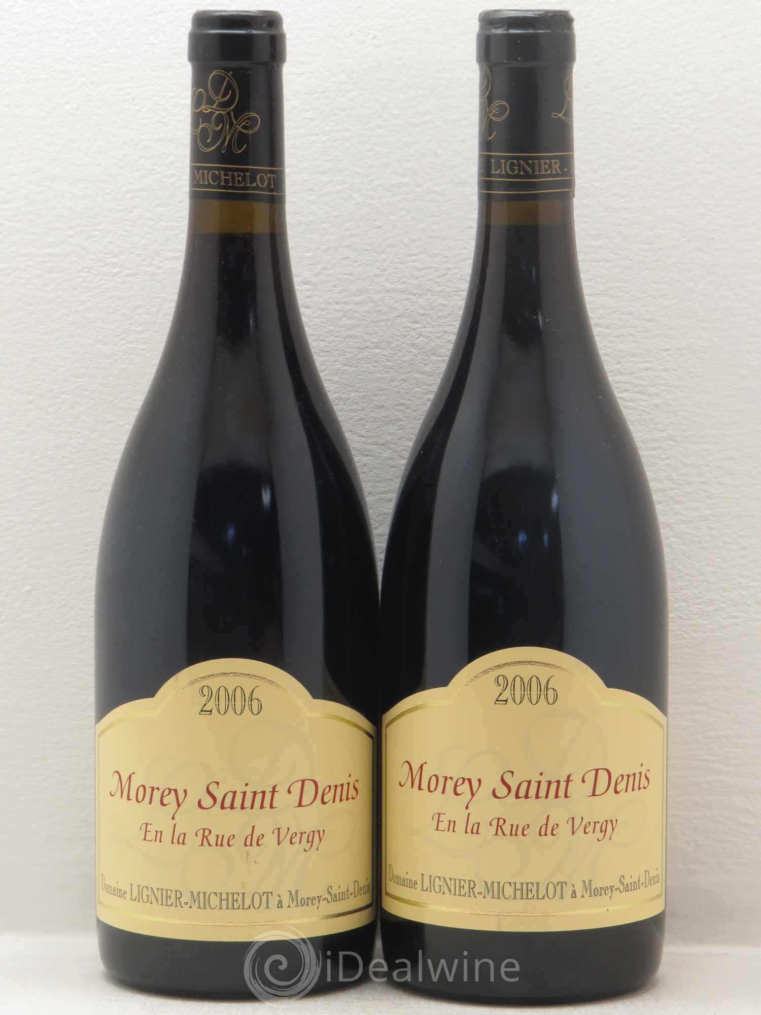Morey-Saint-Denis Domaine Lignier Michelot En La Rue De Vergy (sans prix de réserve) 2006 - Posten von 2 Flaschen - 0