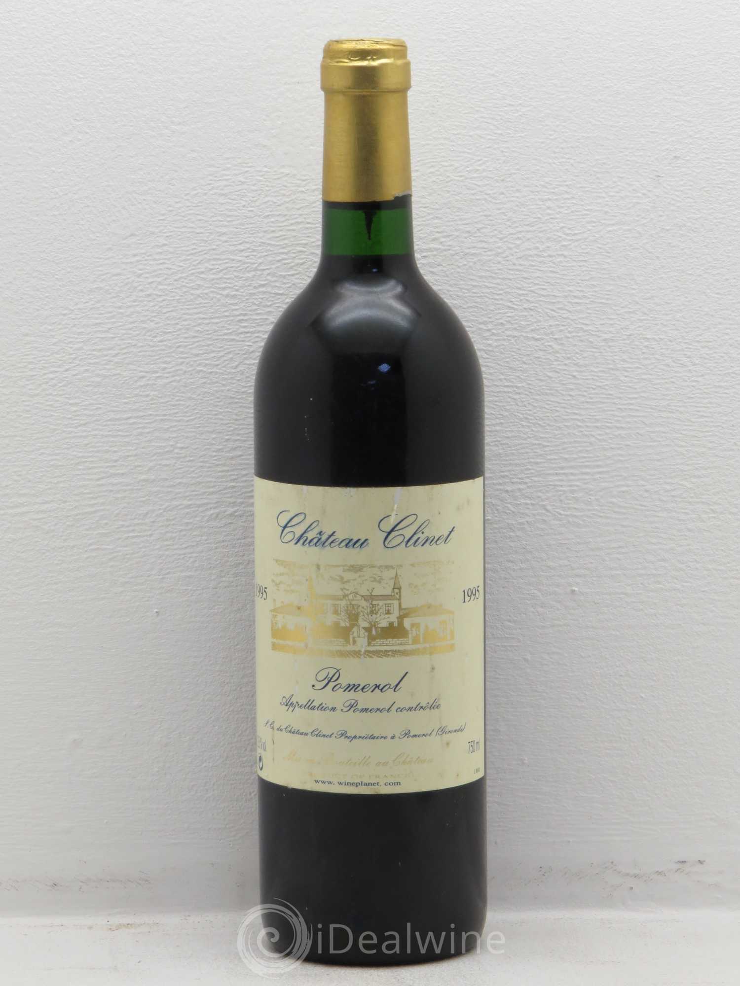 Château Clinet 1995 - Lot de 1 bouteille - 0