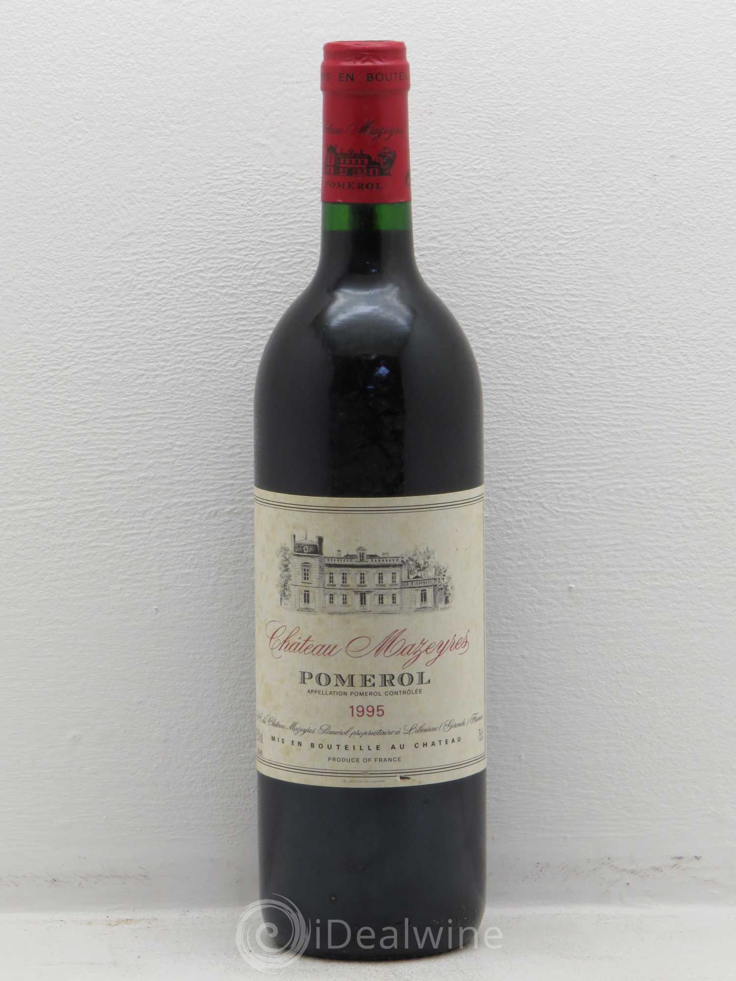 Château Mazeyres (sans prix de réserve) 1995 - Lot de 1 bouteille - 0
