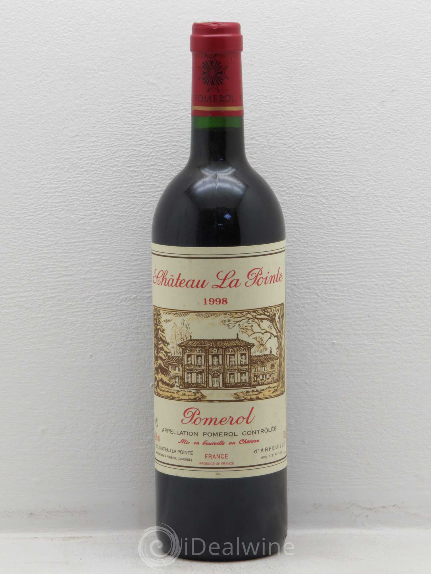 Château la Pointe 1998 - Lot de 1 bouteille - 0