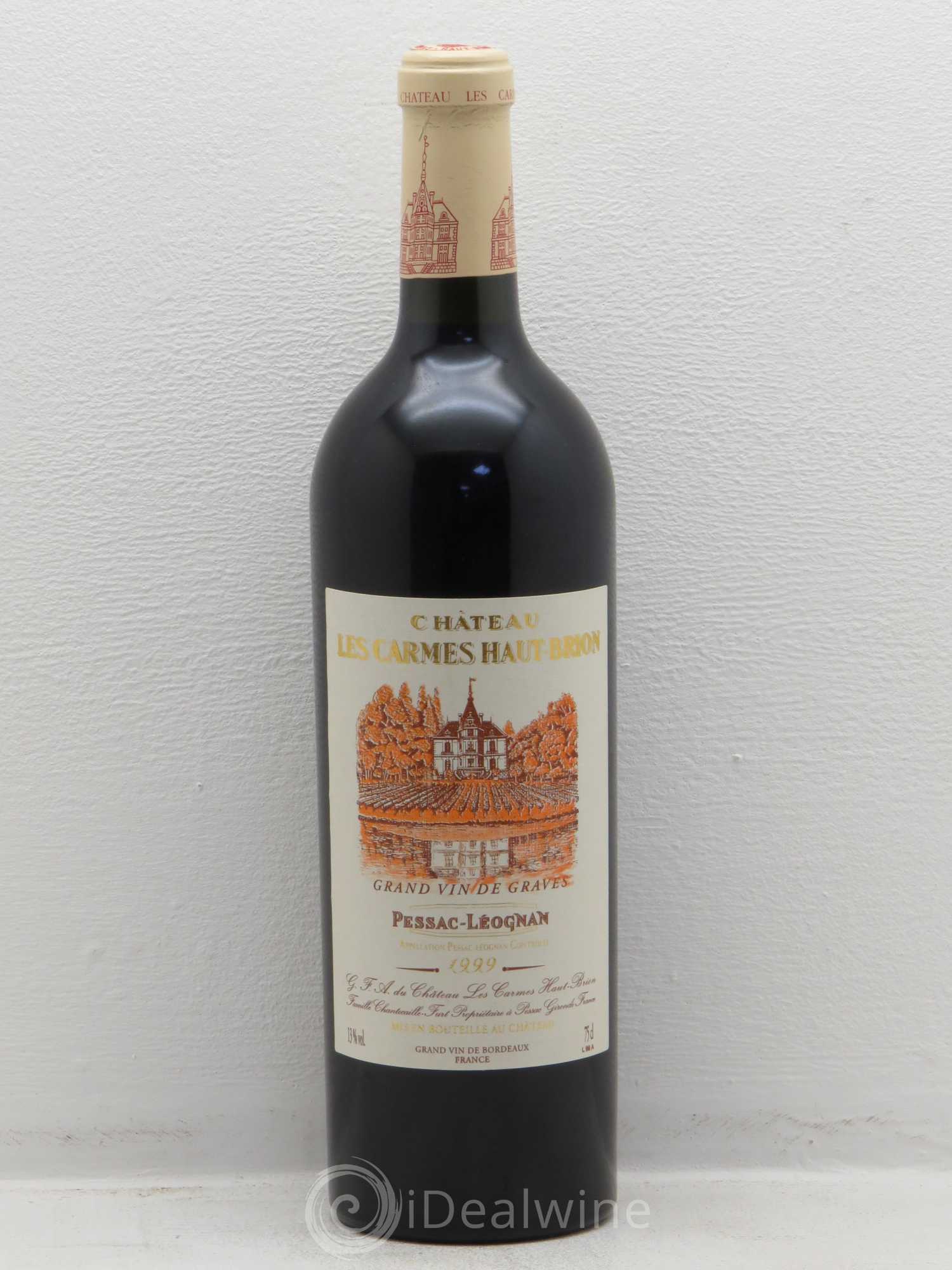 Château Les Carmes Haut-Brion 1999 - Lot de 1 bouteille - 0