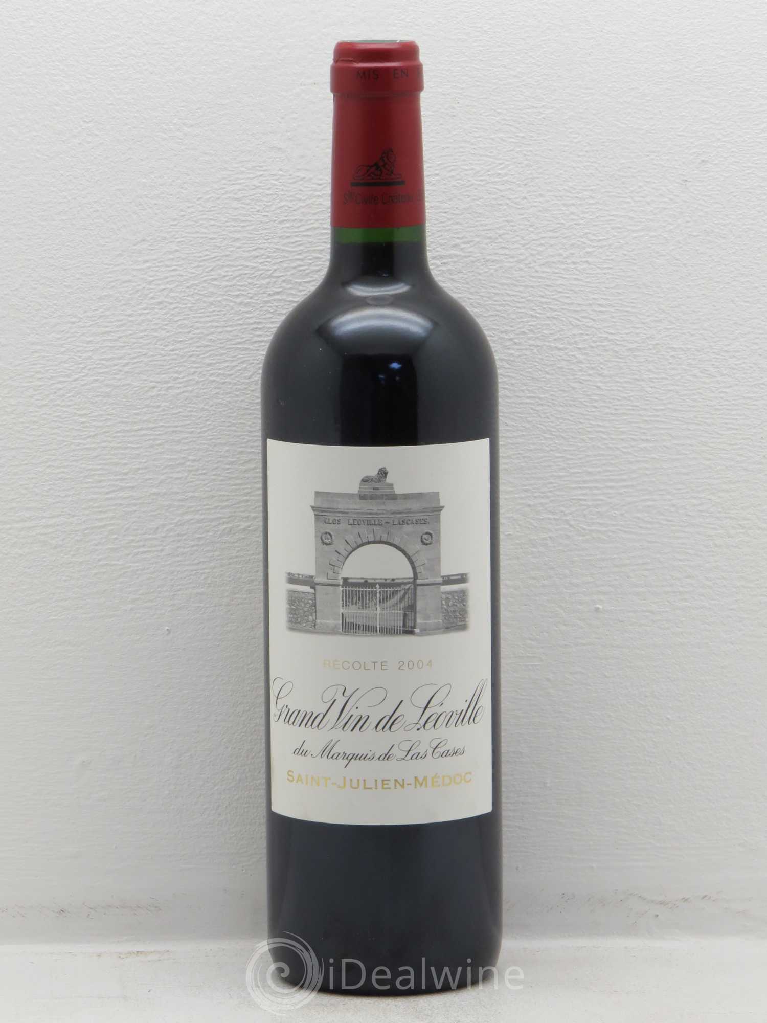 Château Léoville Las Cases 2ème Grand Cru Classé 2004 - Lot de 1 bouteille - 0