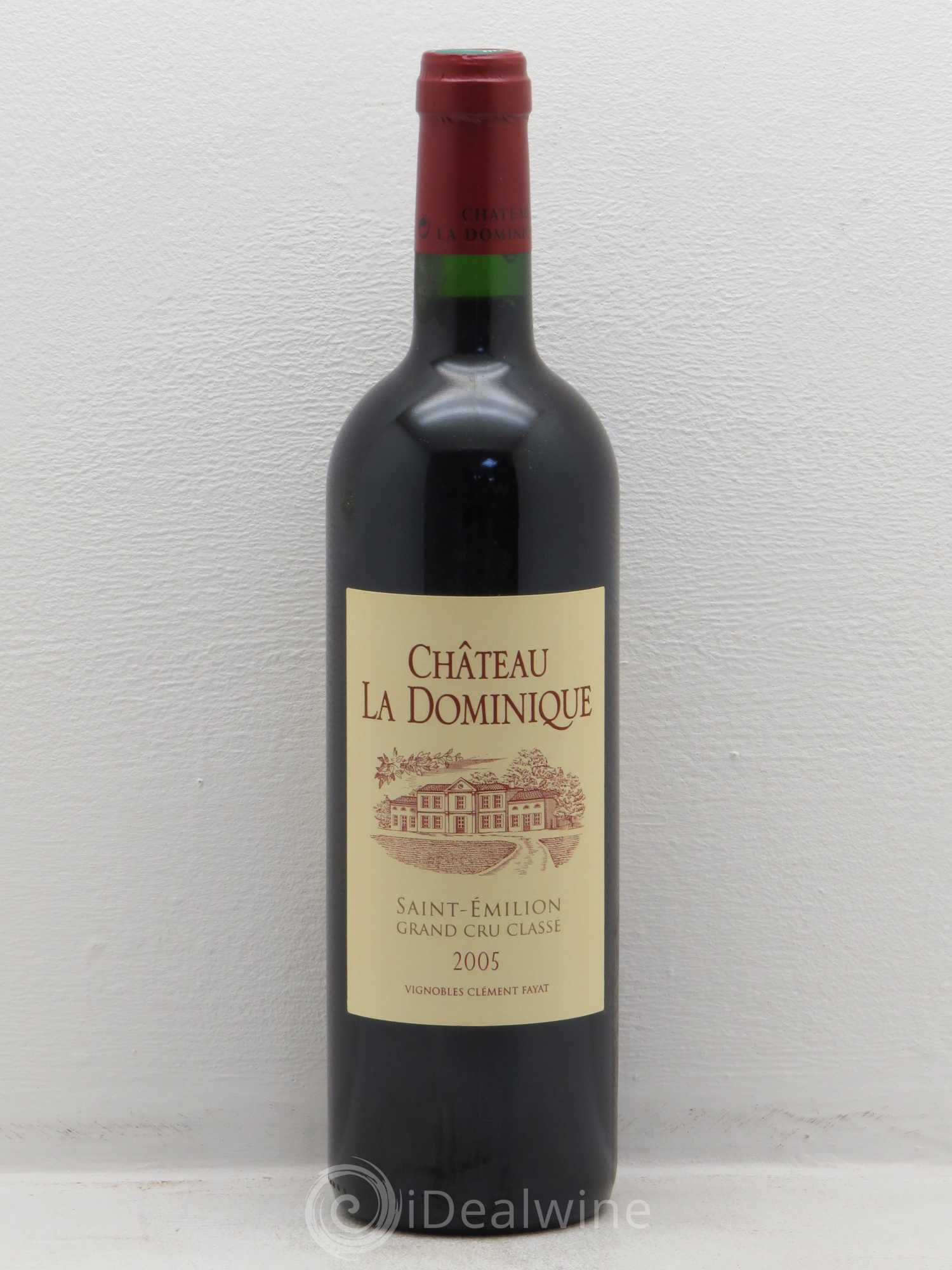Château la Dominique Grand Cru Classé 2005 - Lot de 1 bouteille - 0