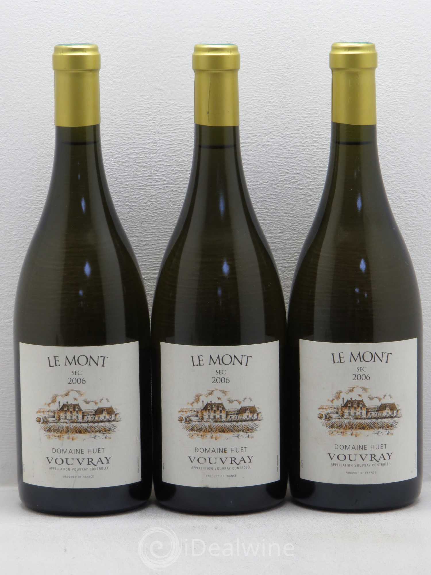 Vouvray Le Mont Sec Domaine Huet 2006 - Lot de 3 bouteilles - 0