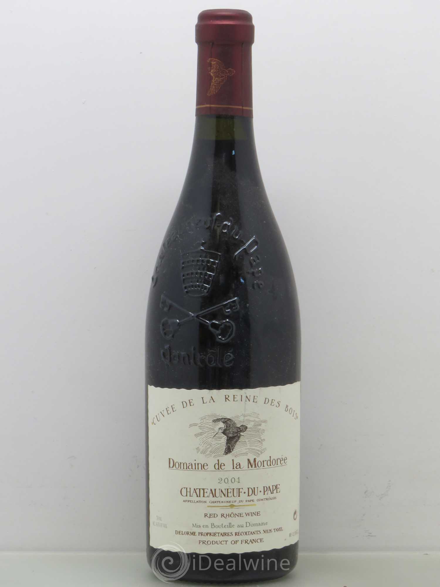 Châteauneuf-du-Pape Domaine de La Mordorée (Domaine de) 2001 - Lot de 1 bouteille - 0