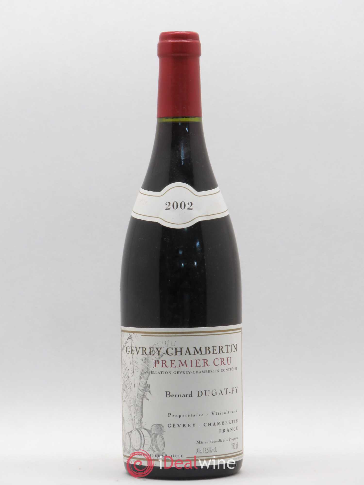 Gevrey-Chambertin 1er Cru Dugat-Py 2002 - Lot de 1 bouteille - 0