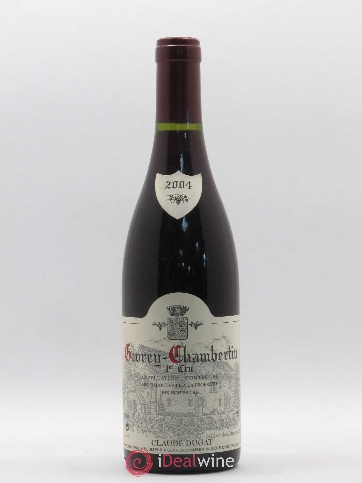 Gevrey-Chambertin 1er Cru Claude Dugat 2004 - Lot de 1 bouteille - 0