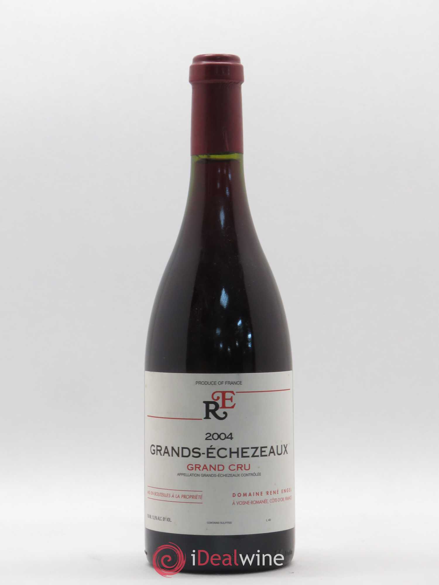Grands-Echezeaux Grand Cru Domaine René Engel - Domaine Eugénie 2004 - Lot de 1 bouteille - 0