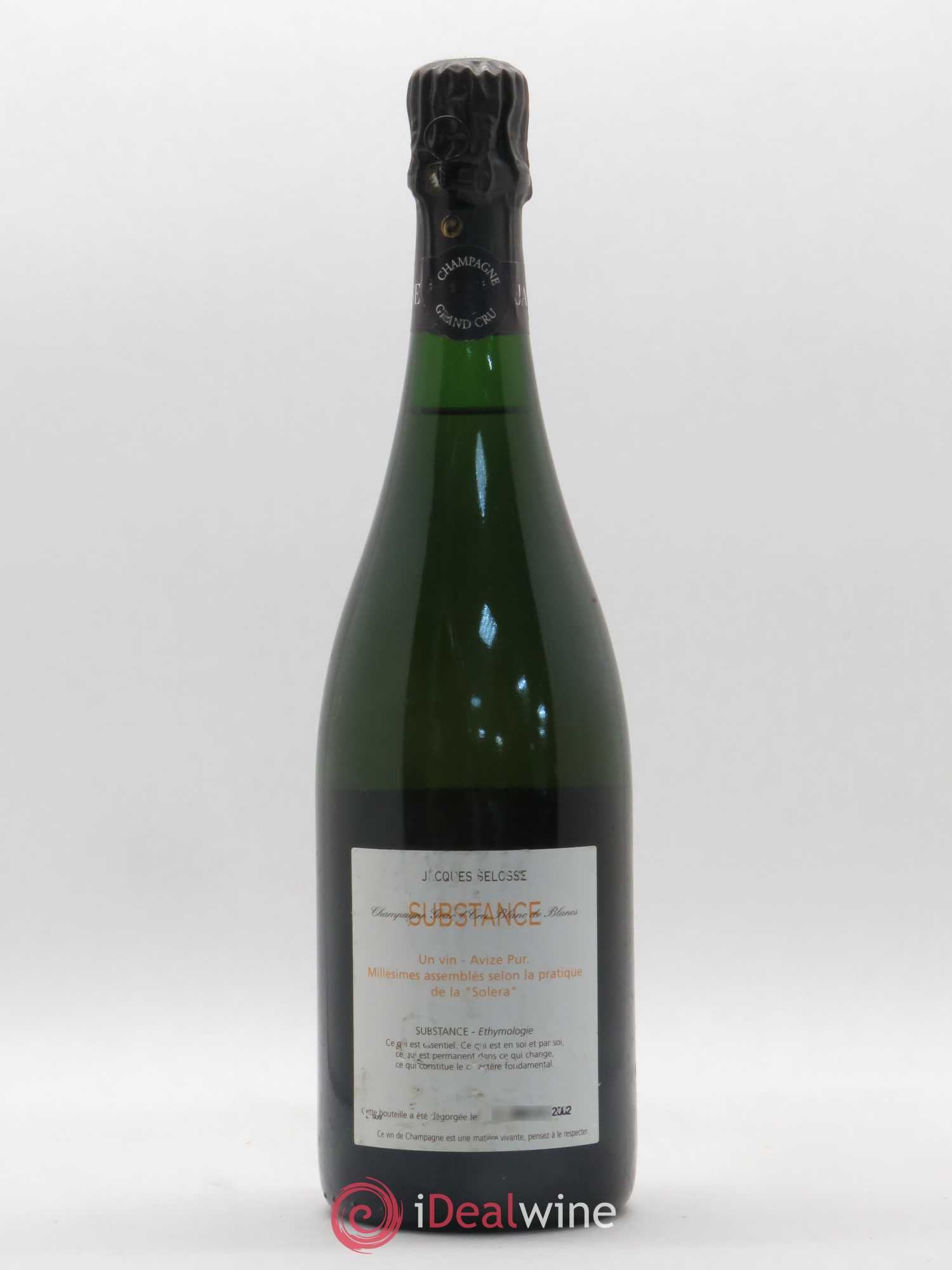 Substance Jacques Selosse - Lot de 1 bouteille - 1