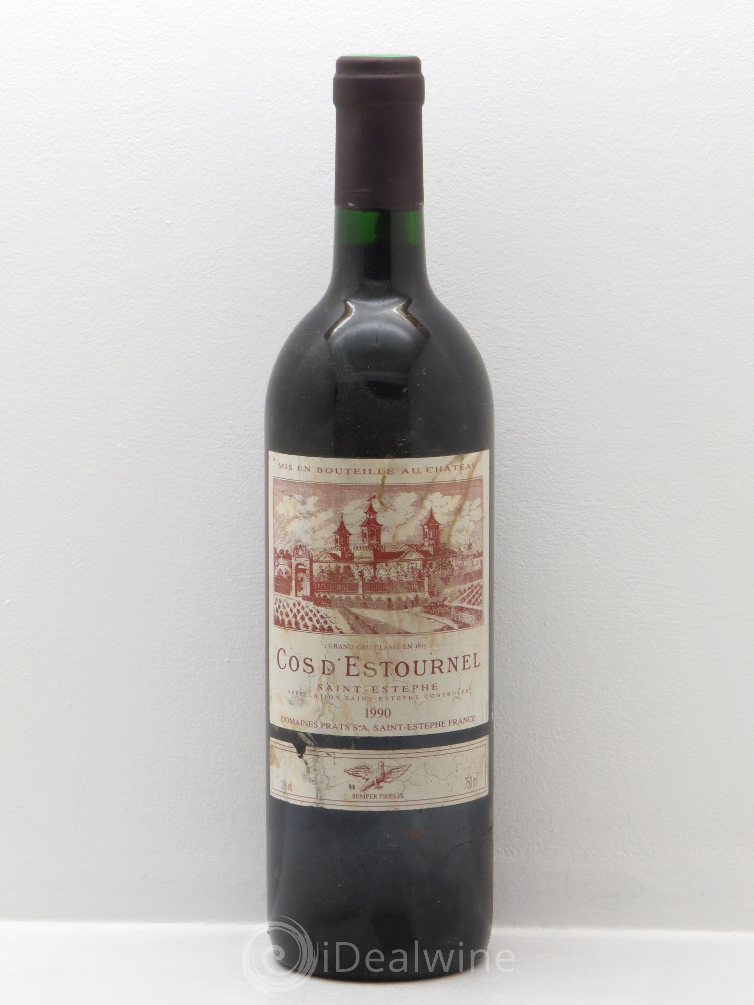 Cos d'Estournel 2ème Grand Cru Classé 1990 - Lot de 1 bouteille - 0