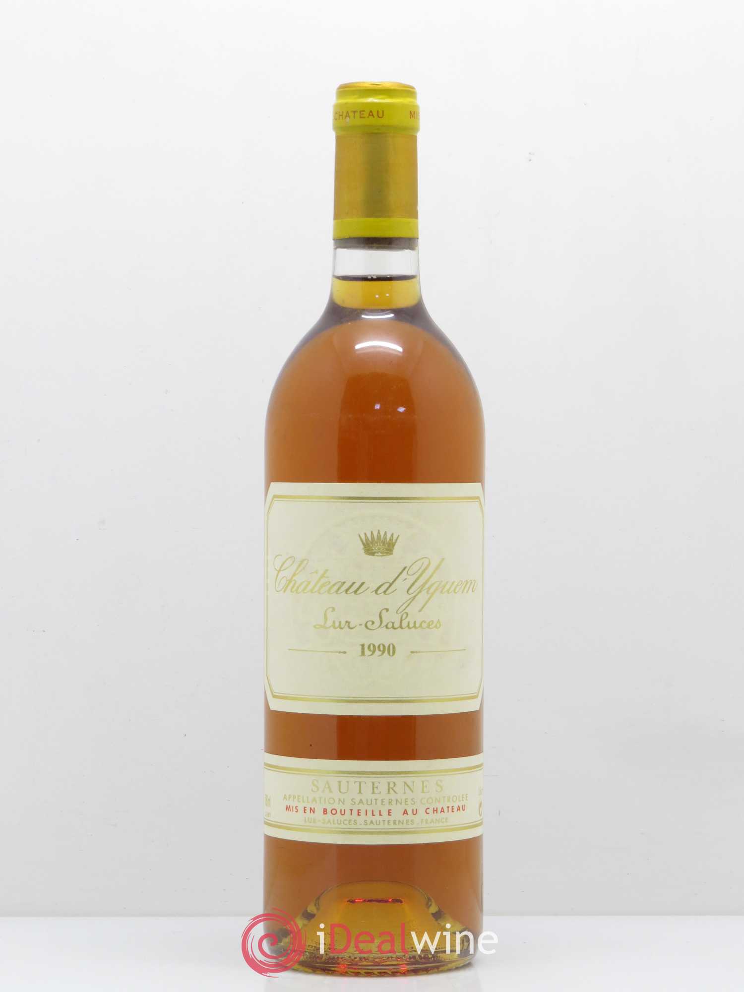 Château d' Yquem 1er Cru Classé Supérieur 1990 - Lotto di 1 bottiglia - 0