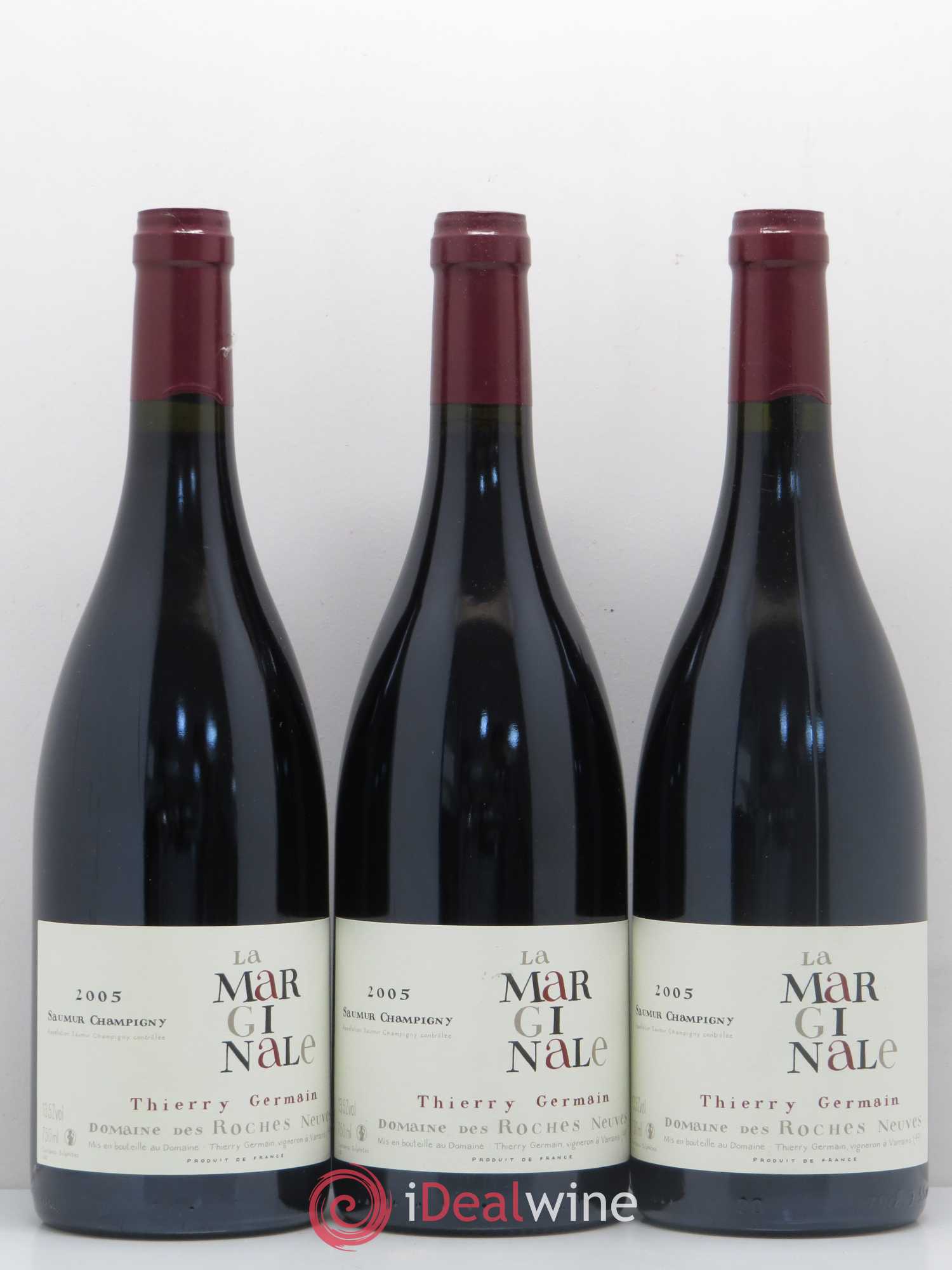 Saumur-Champigny La Marginale Domaine des Roches Neuves - Thierry Germain 2005 - Lotto di 6 bottiglie - 1
