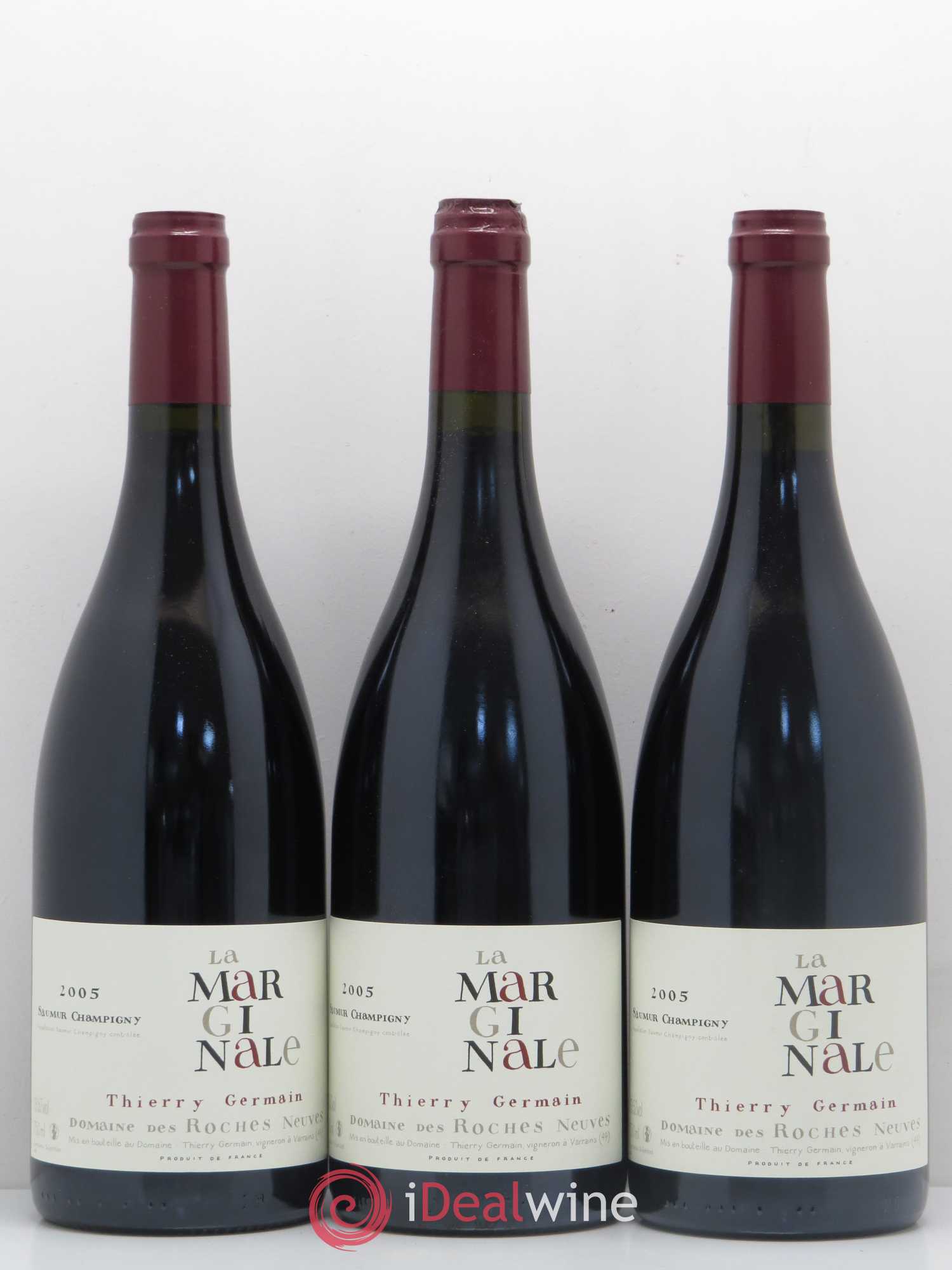 Saumur-Champigny La Marginale Domaine des Roches Neuves - Thierry Germain 2005 - Lotto di 6 bottiglie - 2