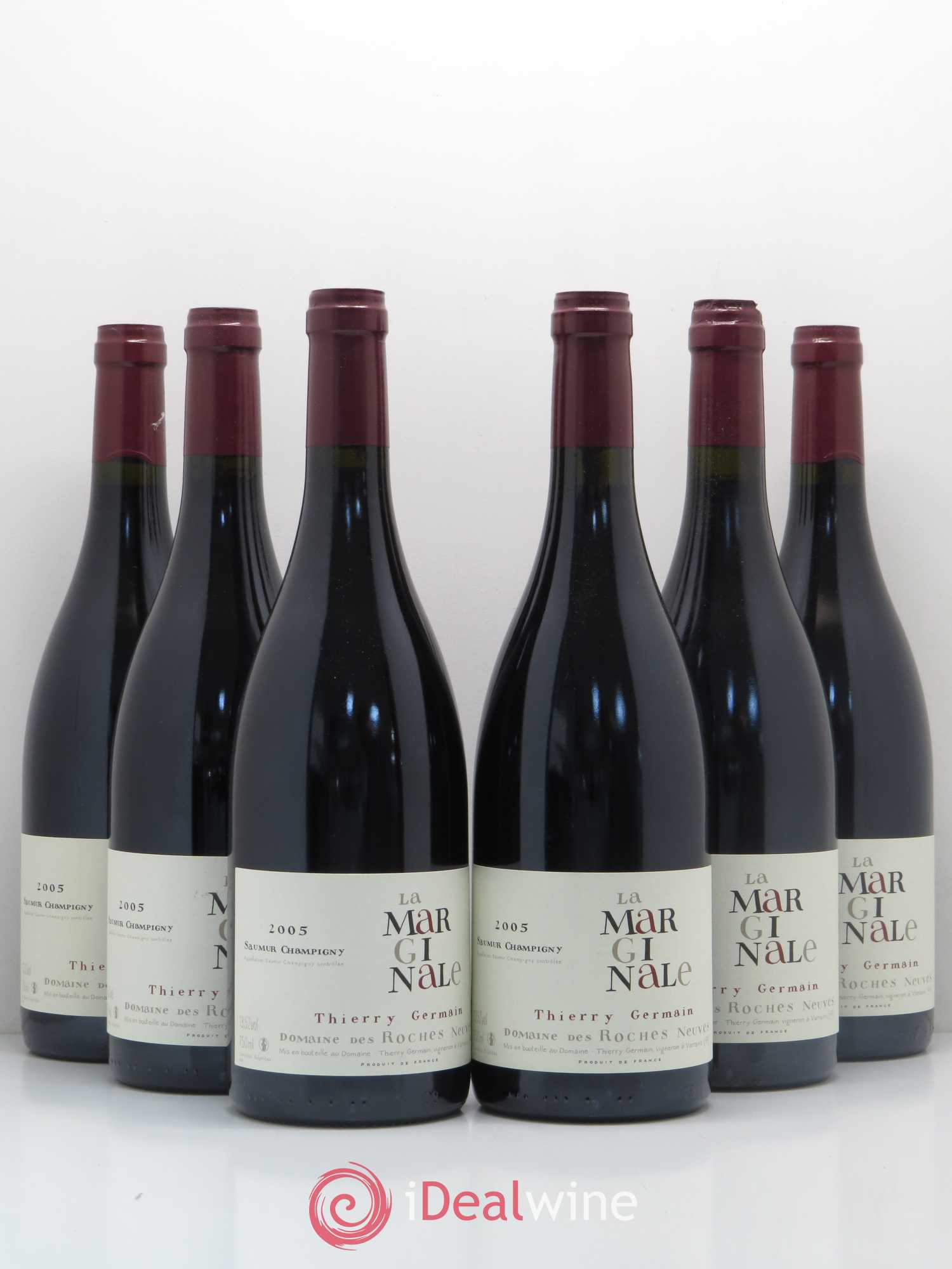 Saumur-Champigny La Marginale Domaine des Roches Neuves - Thierry Germain 2005 - Lotto di 6 bottiglie - 0