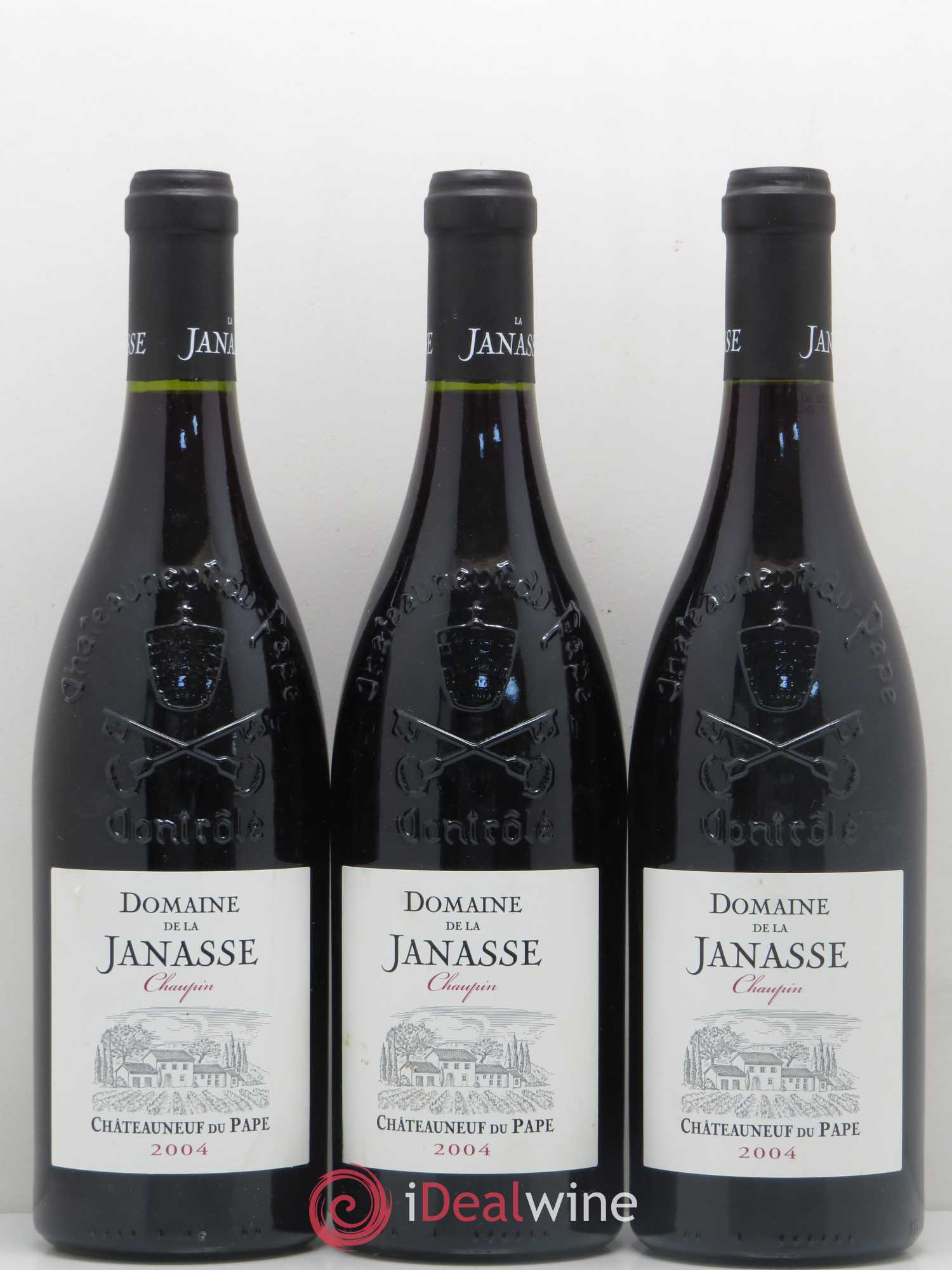 Châteauneuf-du-Pape Cuvée Chaupin La Janasse (Domaine de) 2004 - Lot de 3 bouteilles - 0