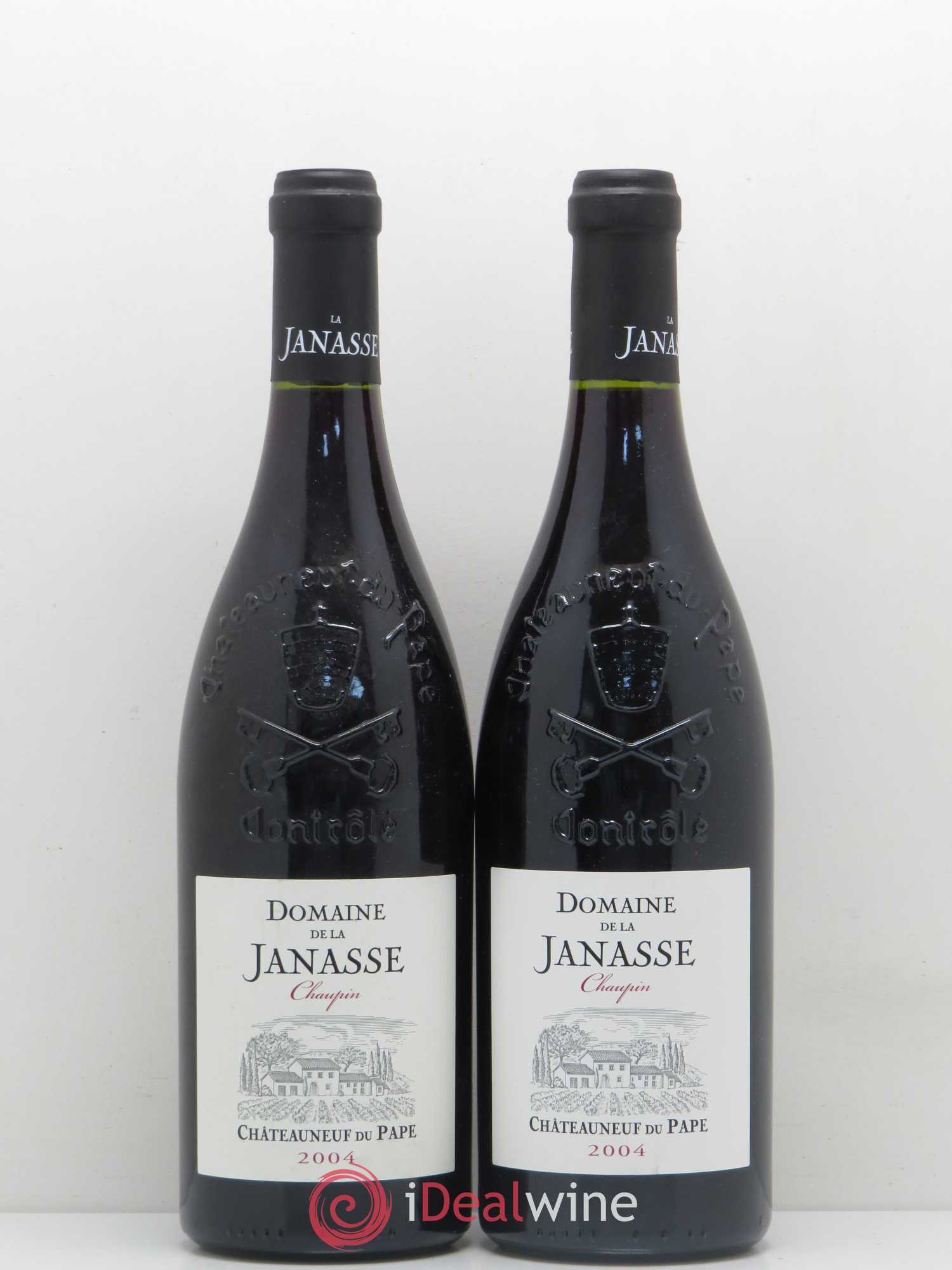 Châteauneuf-du-Pape Cuvée Chaupin La Janasse (Domaine de) 2004 - Lot de 2 bouteilles - 0