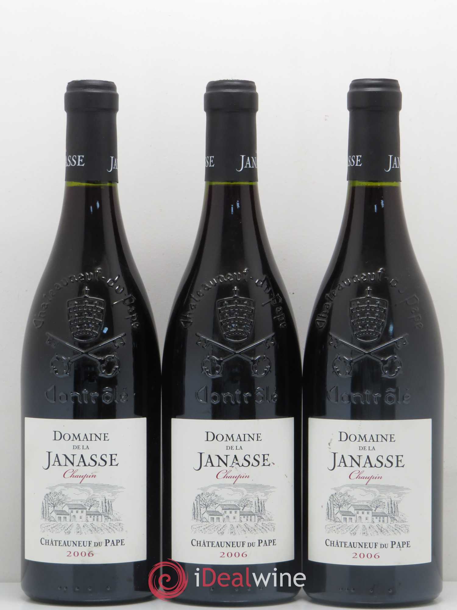 Châteauneuf-du-Pape Cuvée Chaupin La Janasse (Domaine de) 2006 - Lot de 3 bouteilles - 0