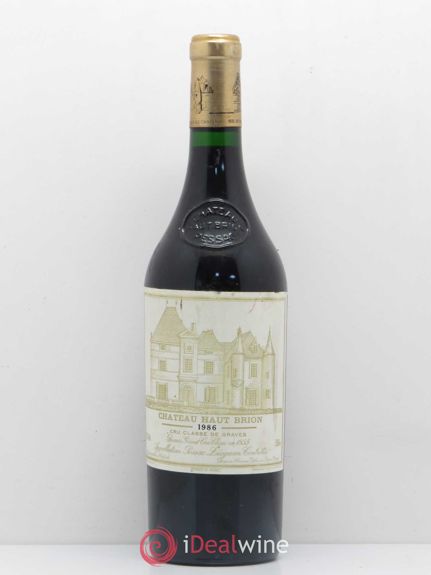Château Haut Brion 1er Grand Cru Classé 1986 - Lot de 1 bouteille - 0
