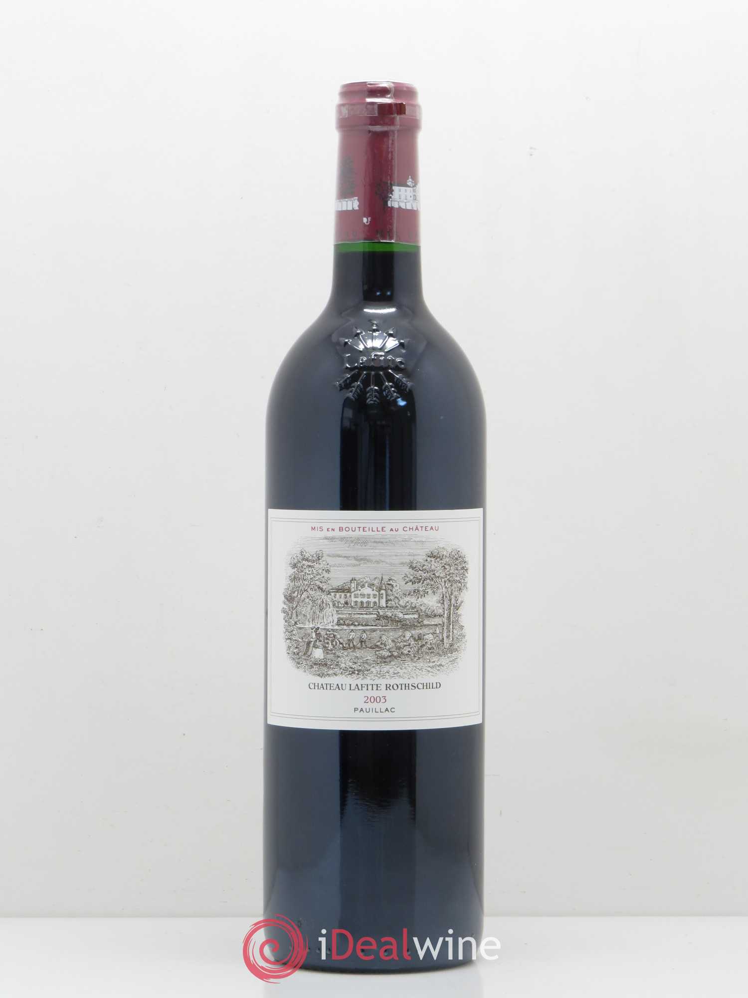 Château Lafite Rothschild 1er Grand Cru Classé 2003 - Lot de 1 bouteille - 0
