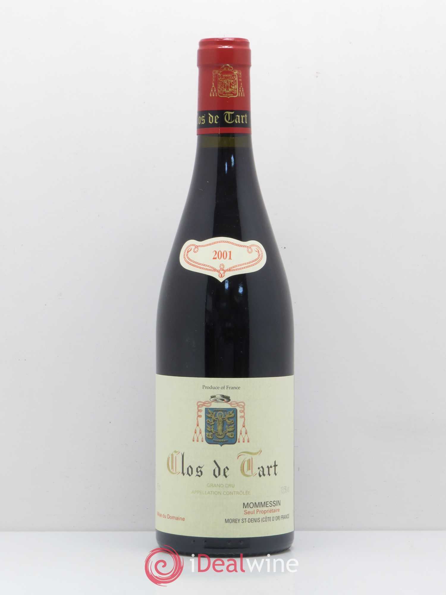 Clos de Tart Grand Cru Clos de Tart 2001 - Lot de 1 bouteille - 0