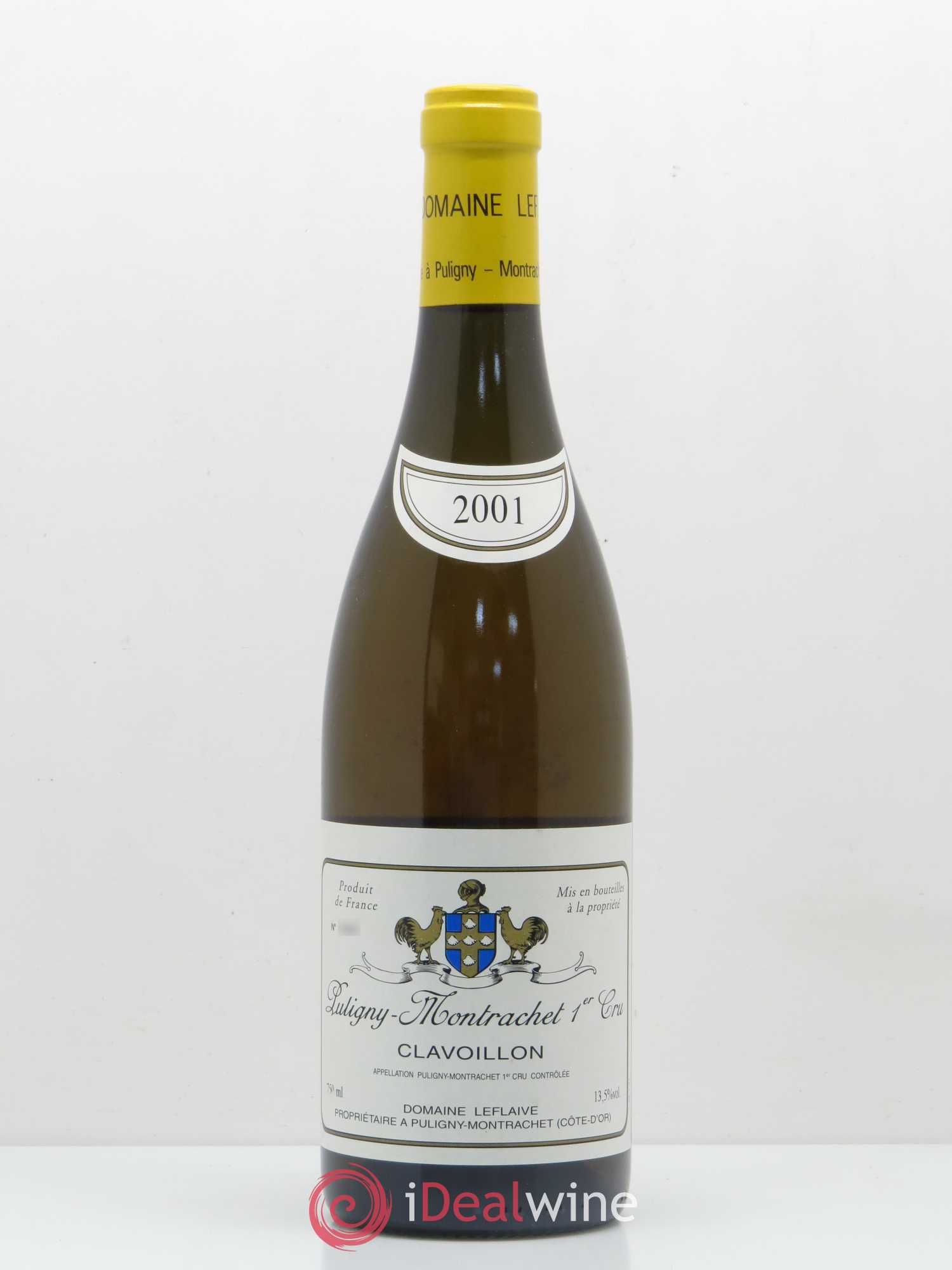 Puligny-Montrachet 1er Cru Clavoillon Leflaive (Domaine) 2001 - Lot de 1 bouteille - 0