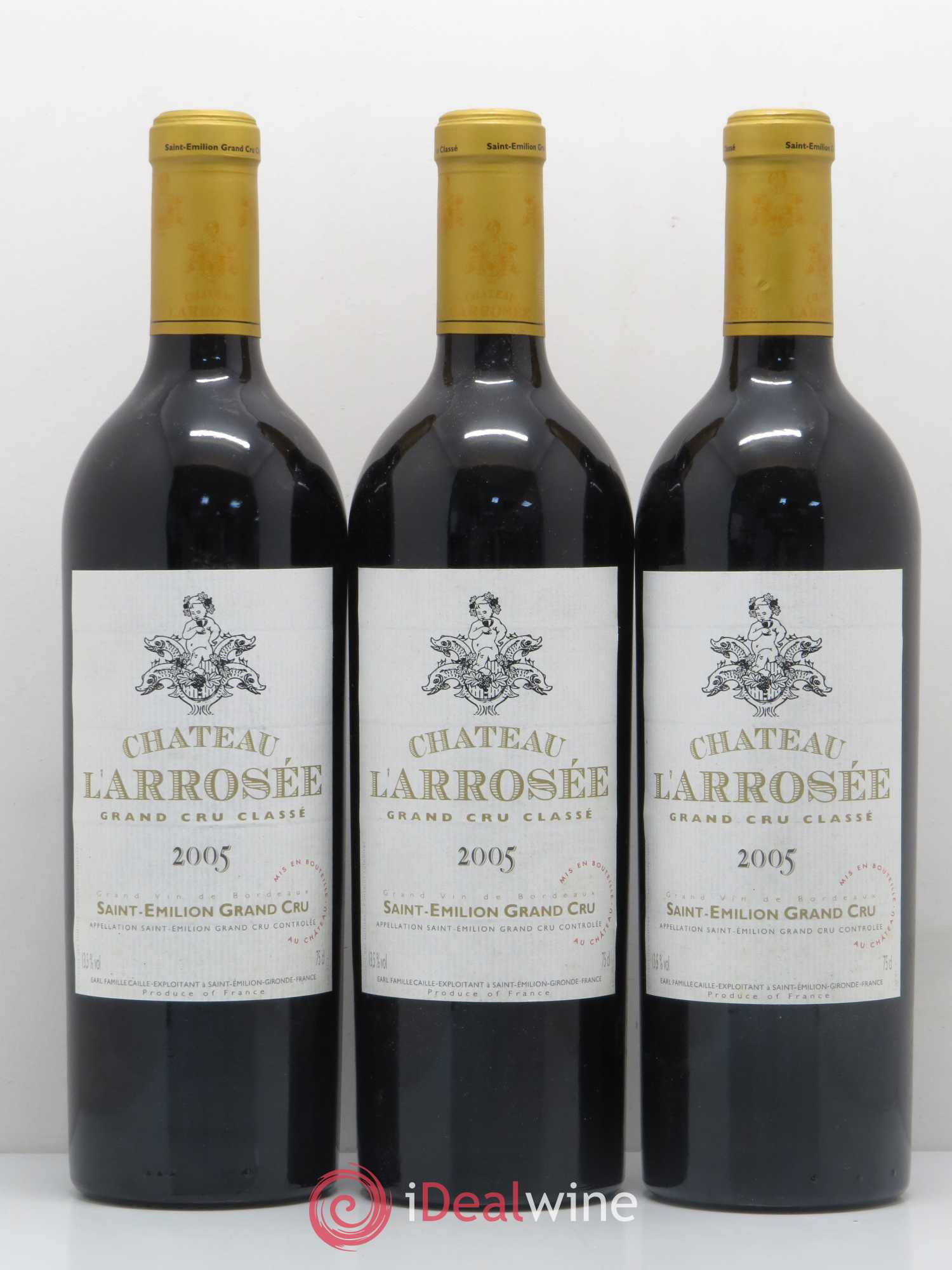 Château l' Arrosée Grand Cru Classé 2005 - Lot de 6 bouteilles - 2