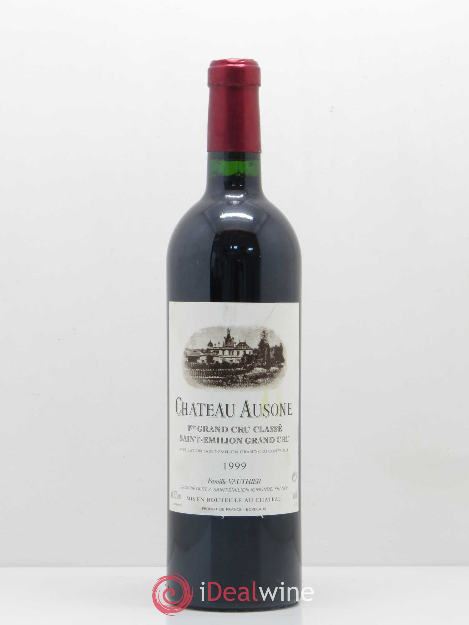 Château Ausone 1er Grand Cru Classé A 1999 - Lot de 1 bouteille - 0