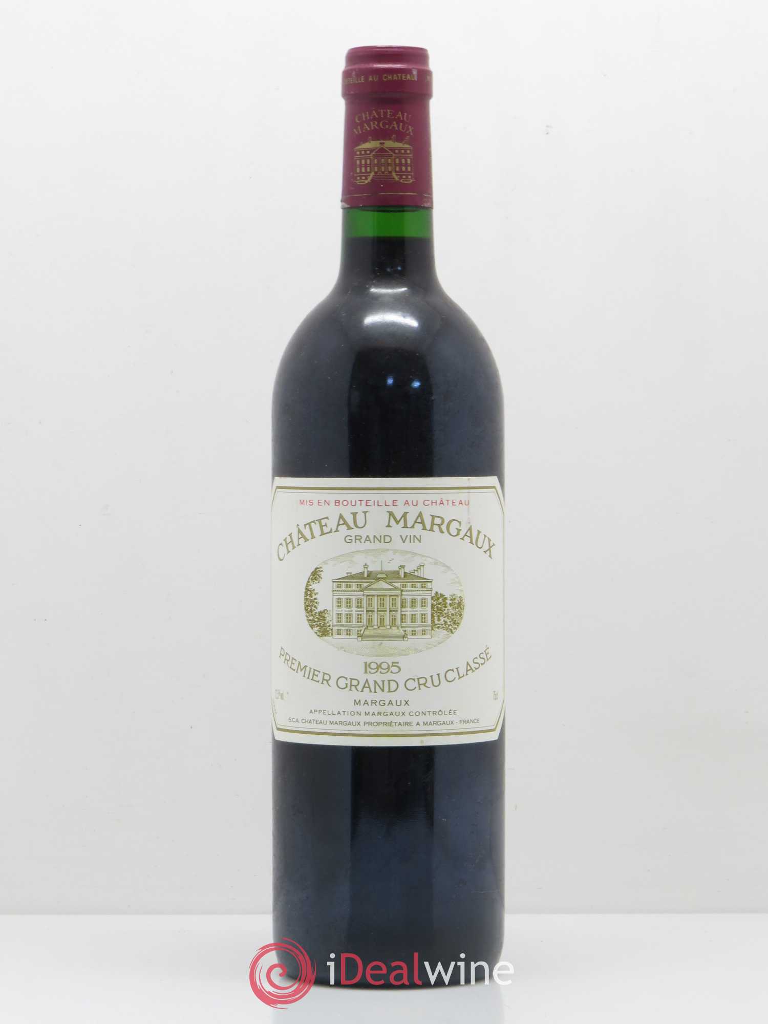 Château Margaux 1er Grand Cru Classé 1995 - Lot de 1 bouteille - 0
