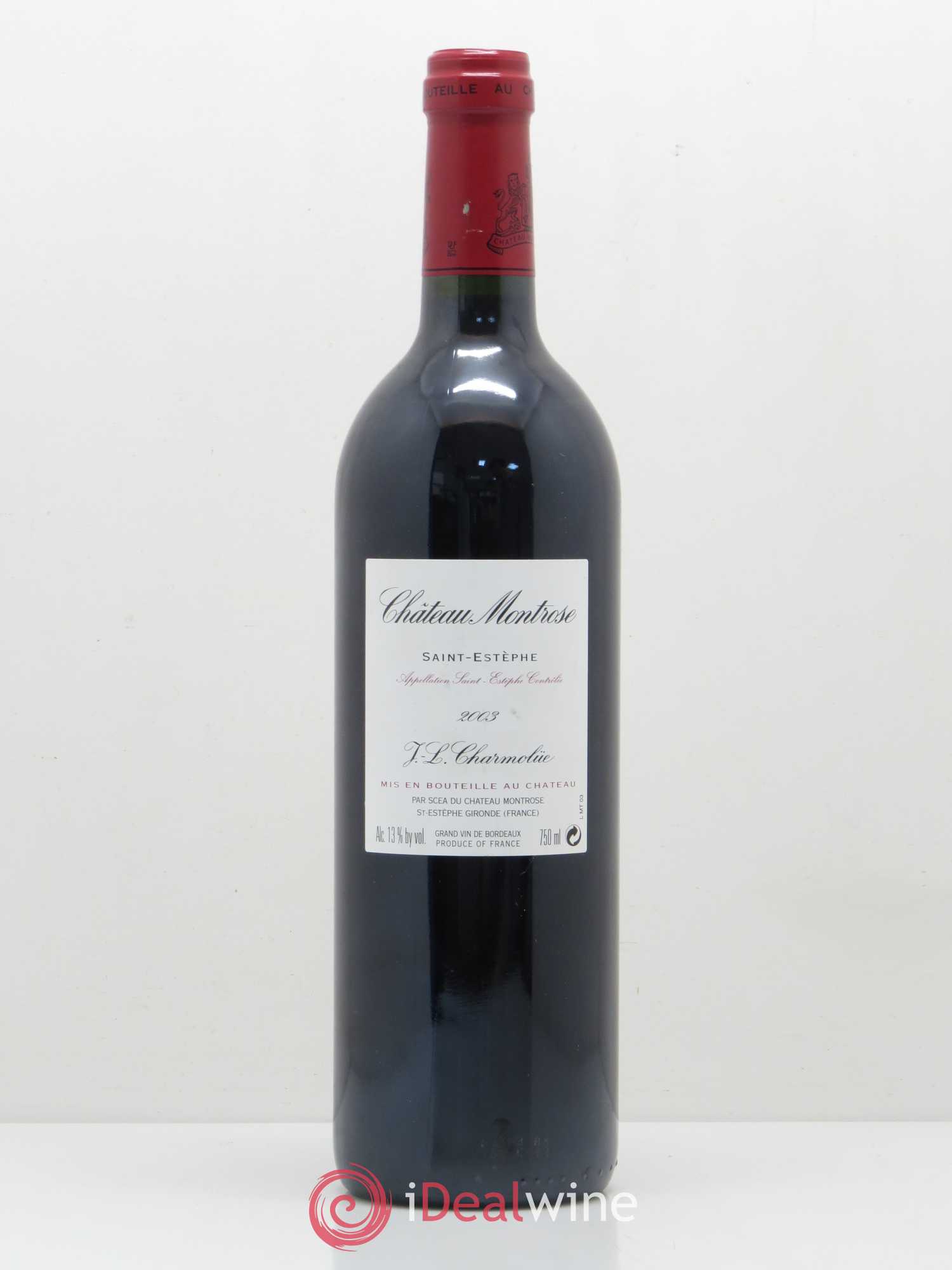 Château Montrose 2ème Grand Cru Classé 2003 - Lot de 1 bouteille - 1