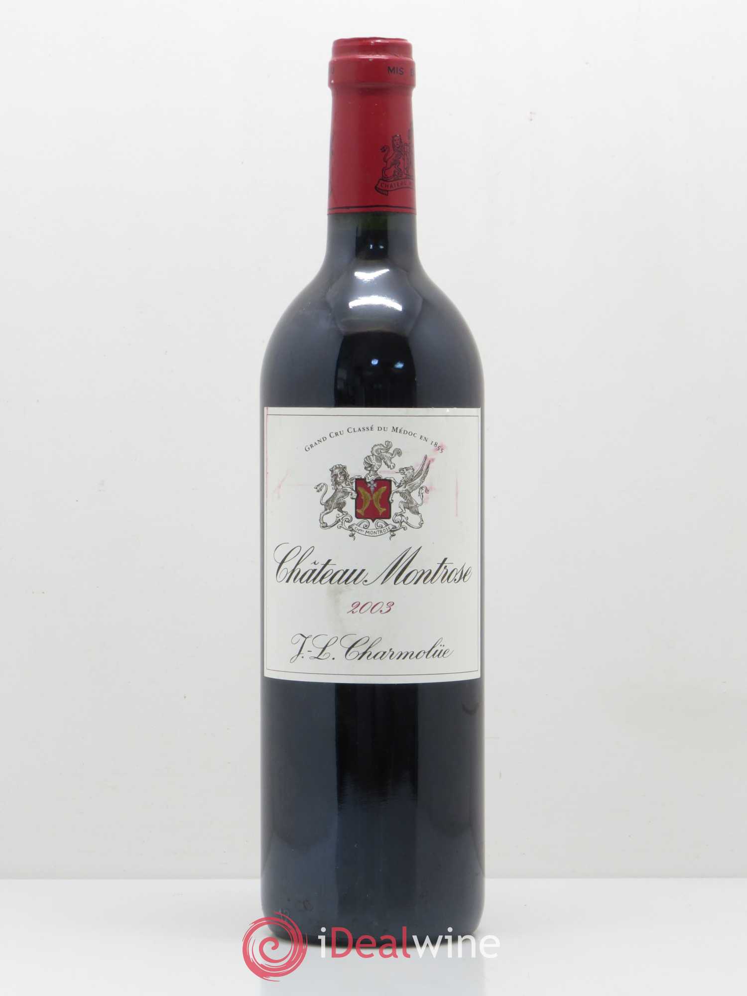 Château Montrose 2ème Grand Cru Classé 2003 - Lot de 1 bouteille - 0