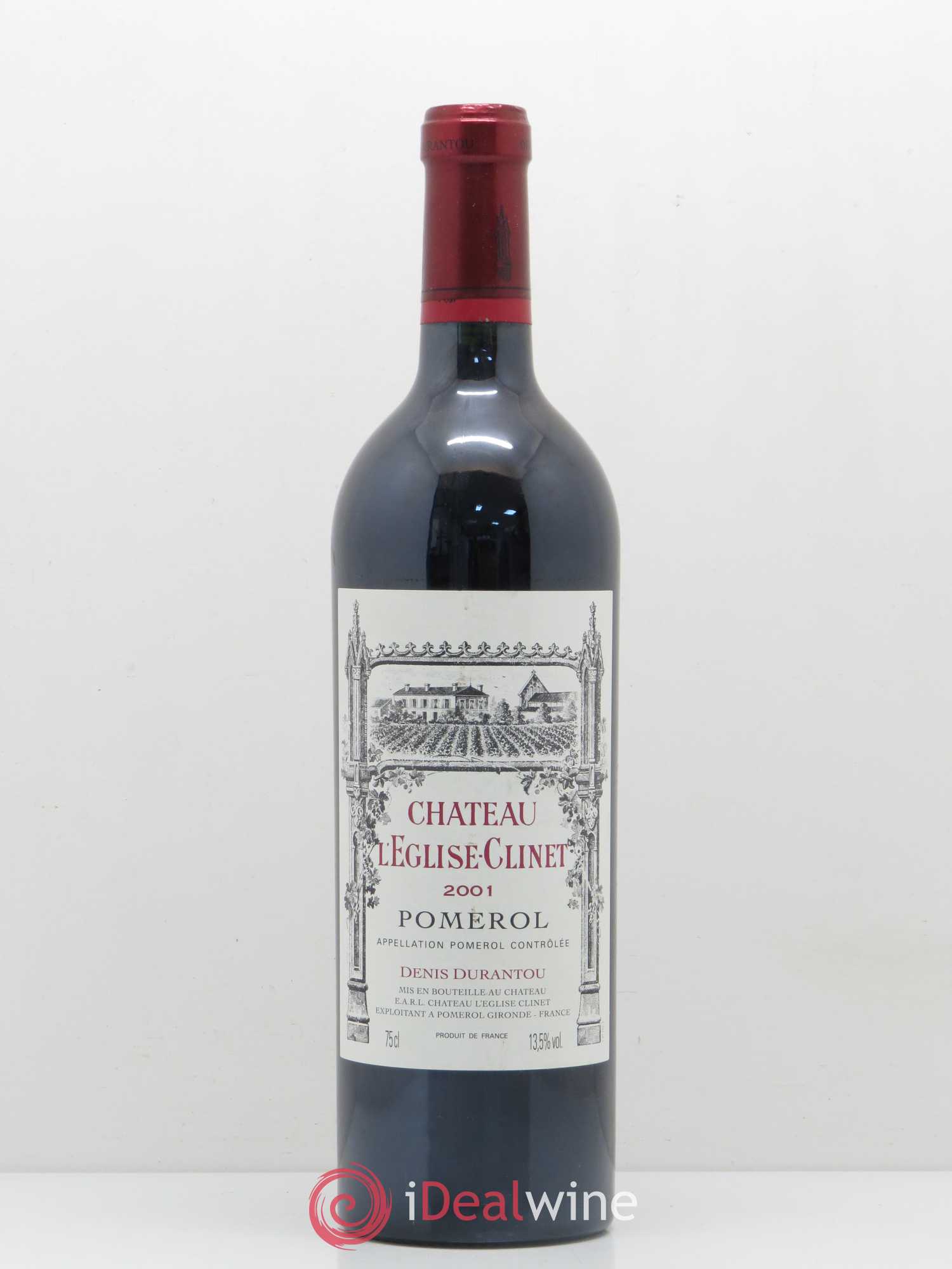 Château l' Église Clinet 2001 - Lot de 1 bouteille - 0