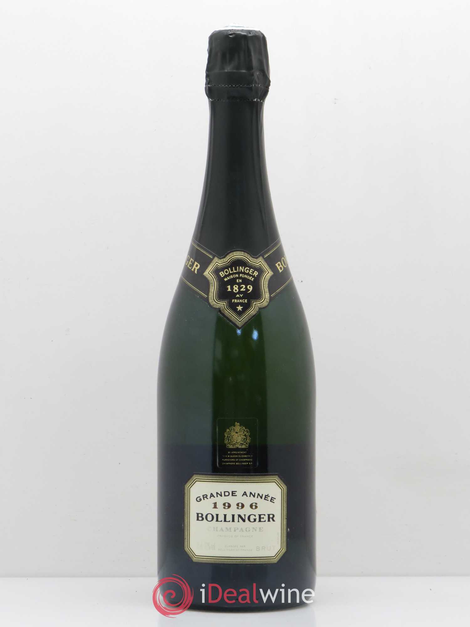 La Grande Année Brut Bollinger 1996 - Lot de 1 bouteille - 0