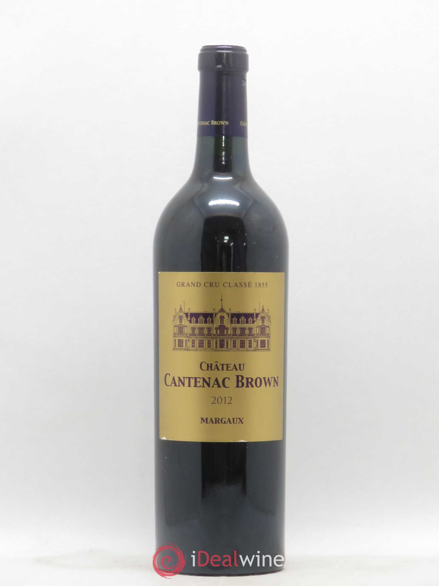 Château Cantenac Brown 3ème Grand Cru Classé 2012 - Lot de 1 bouteille - 0