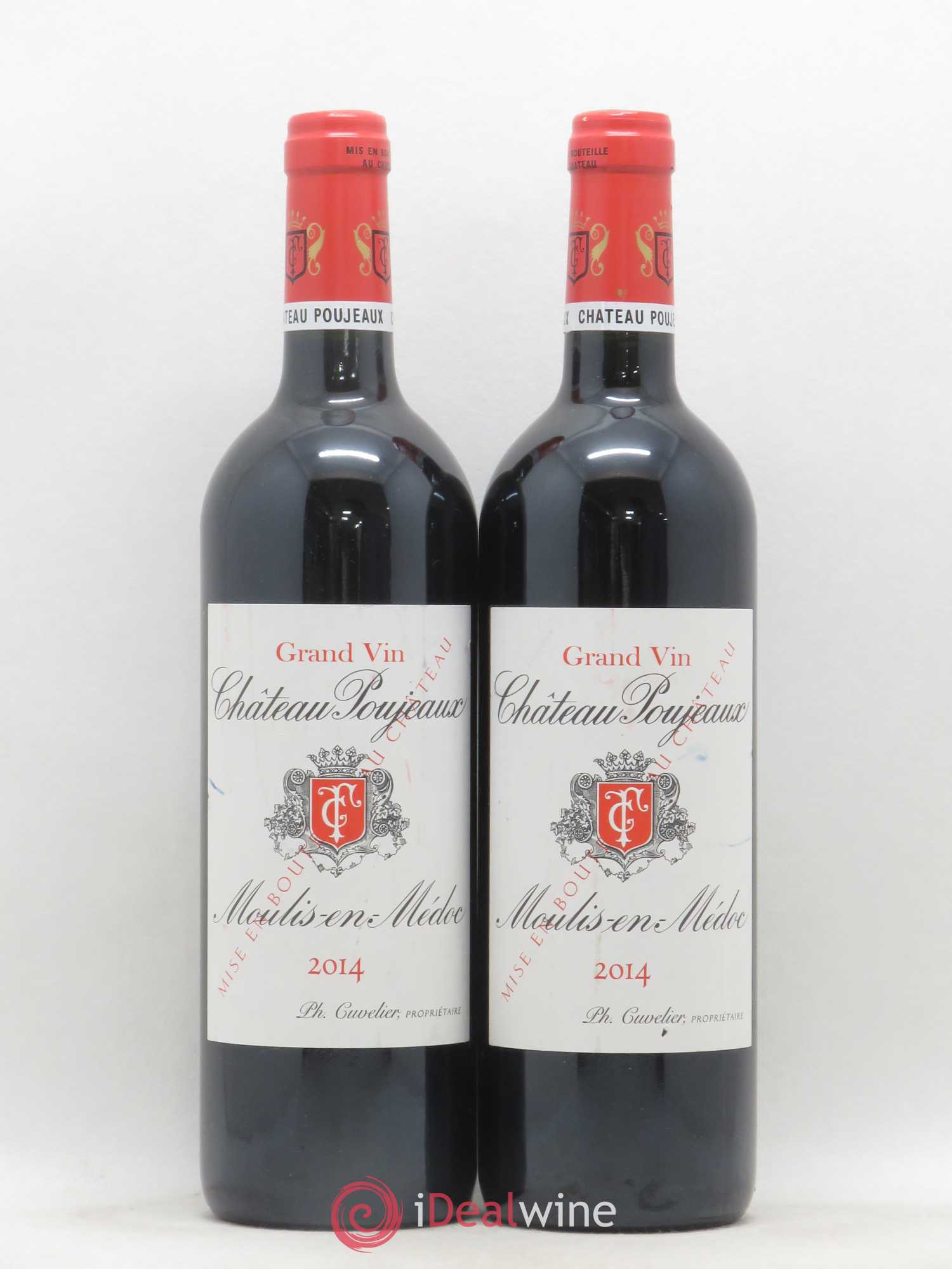 Château Poujeaux 2014 - Lot de 2 bouteilles - 0