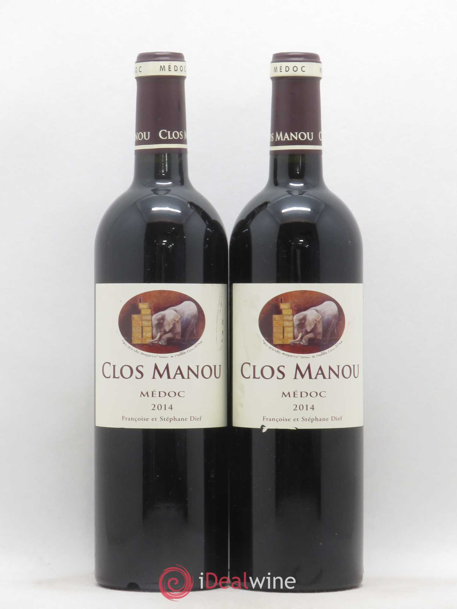 Clos Manou 2014 - Lot de 2 bouteilles - 0