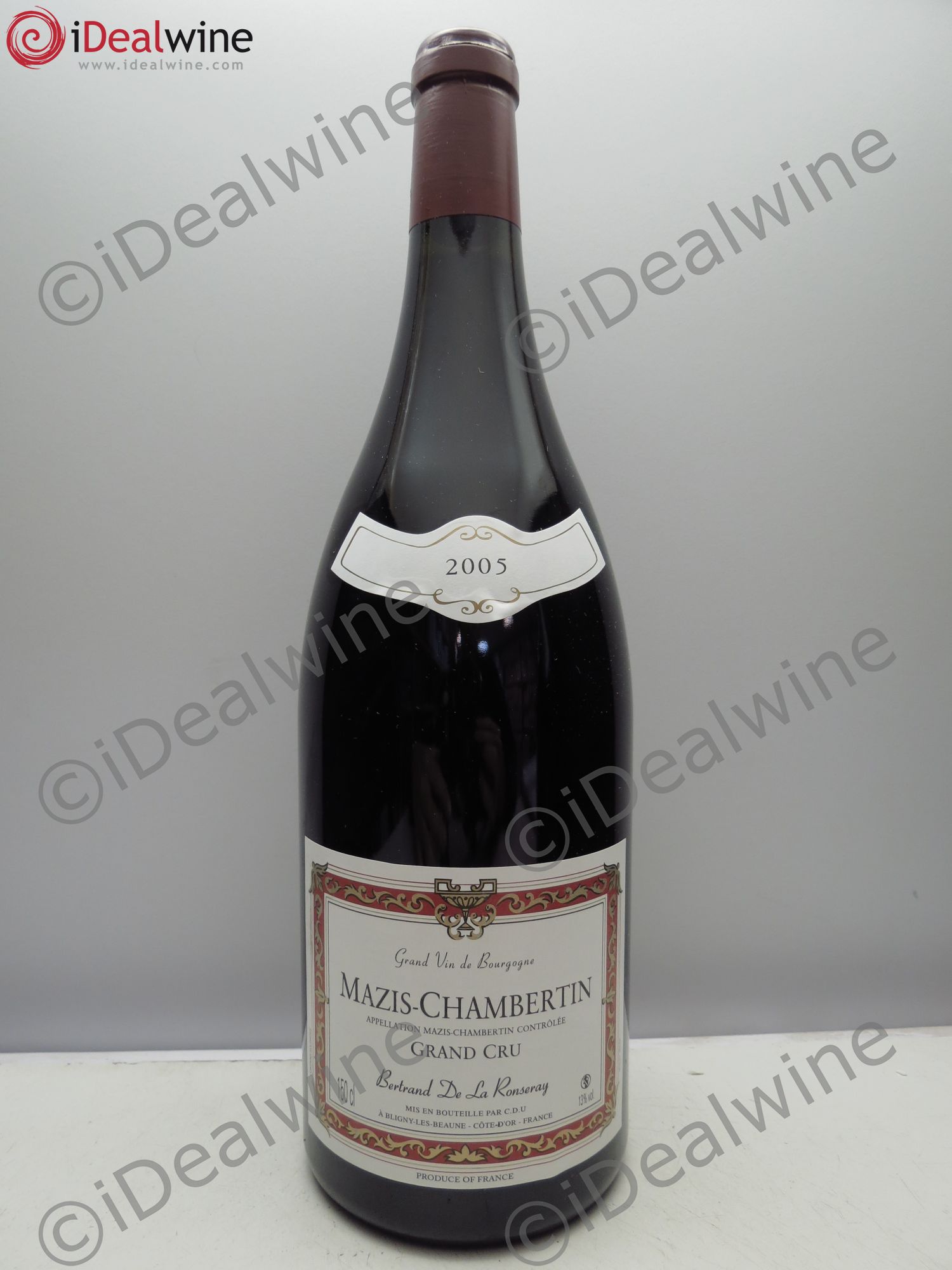 Mazis-Chambertin Grand Cru Bertrand de la Ronseray 2005 - Lot de 1 magnum - 0