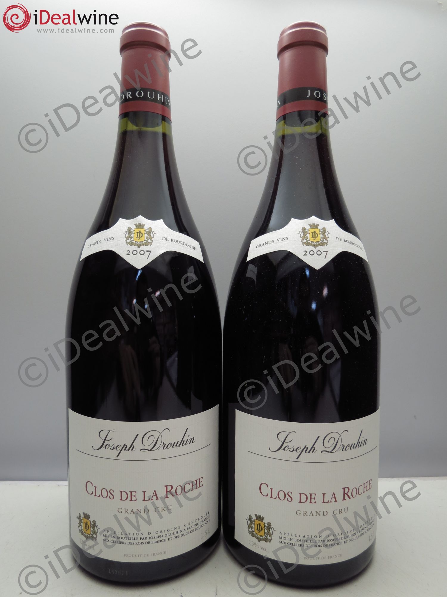 Clos de la Roche Grand Cru 2007 - Lot de 2 magnums - 0
