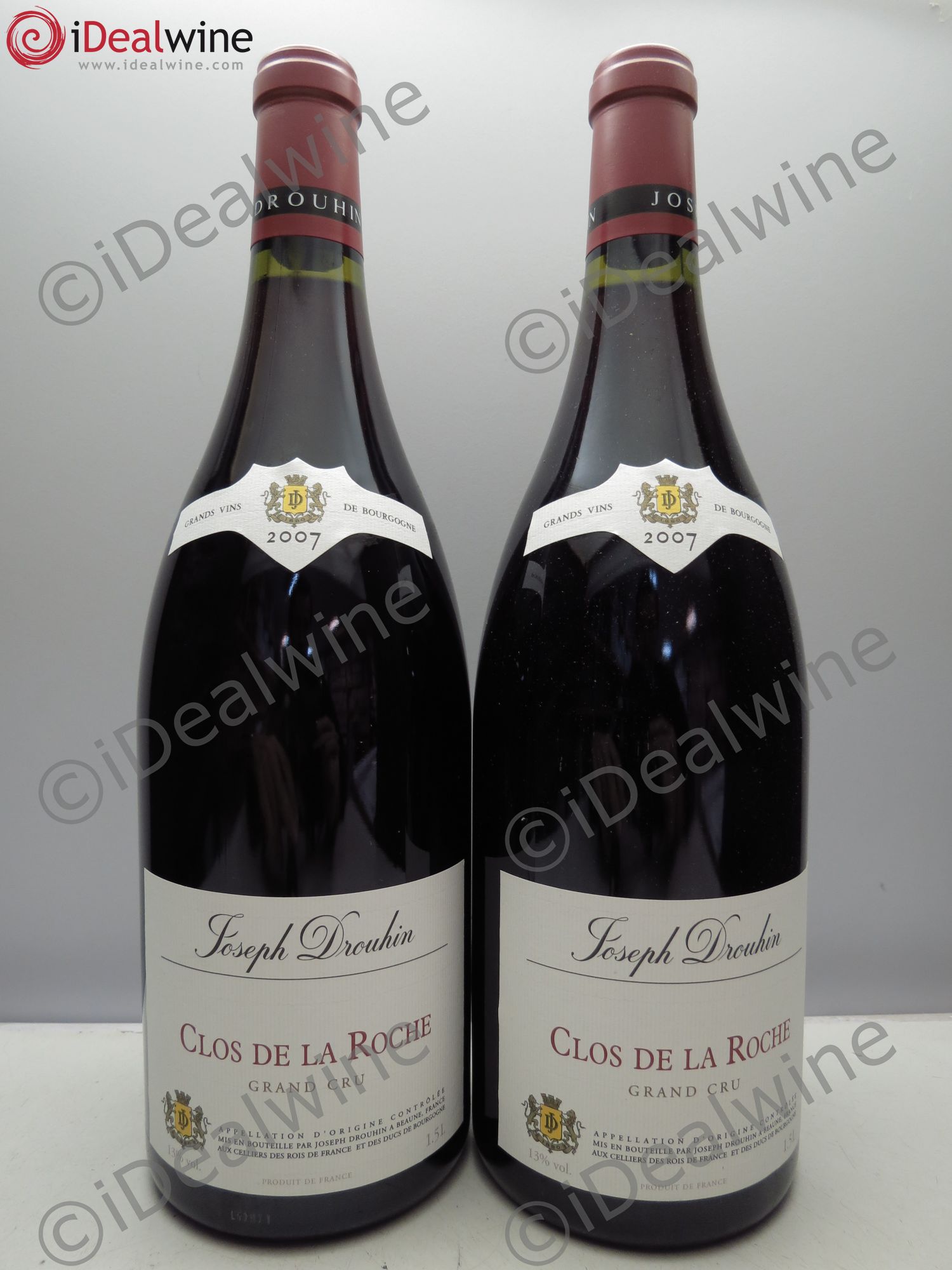 Clos de la Roche Grand Cru 2007 - Lot de 2 magnums - 0