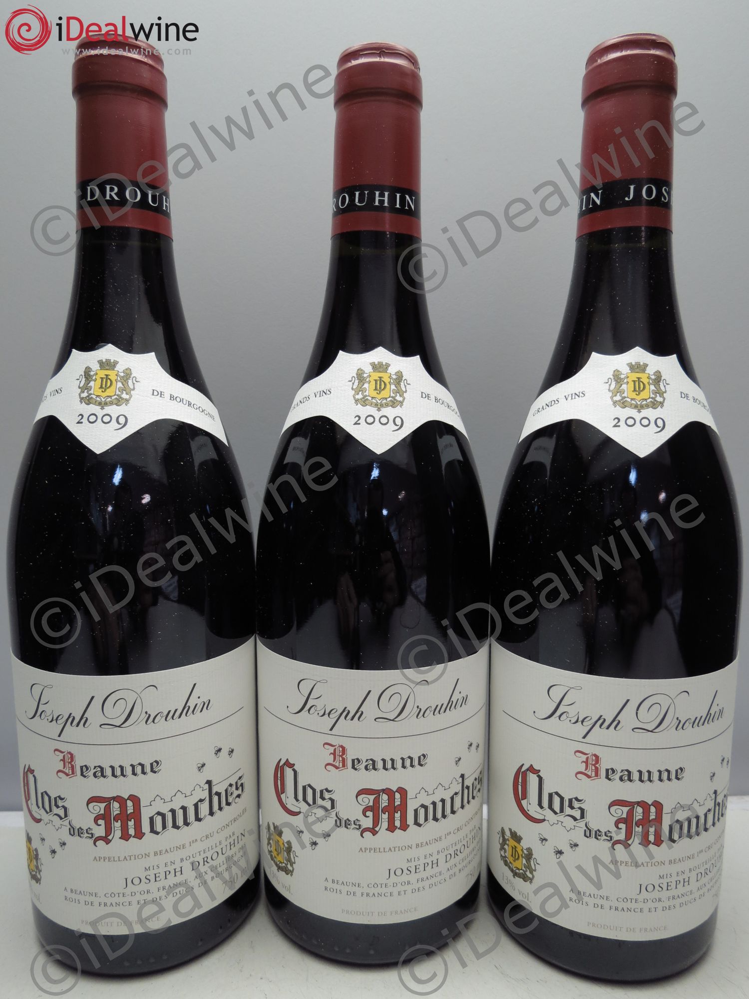 Beaune 1er Cru Clos des Mouches Joseph Drouhin 2009 - Lot de 3 bouteilles - 0