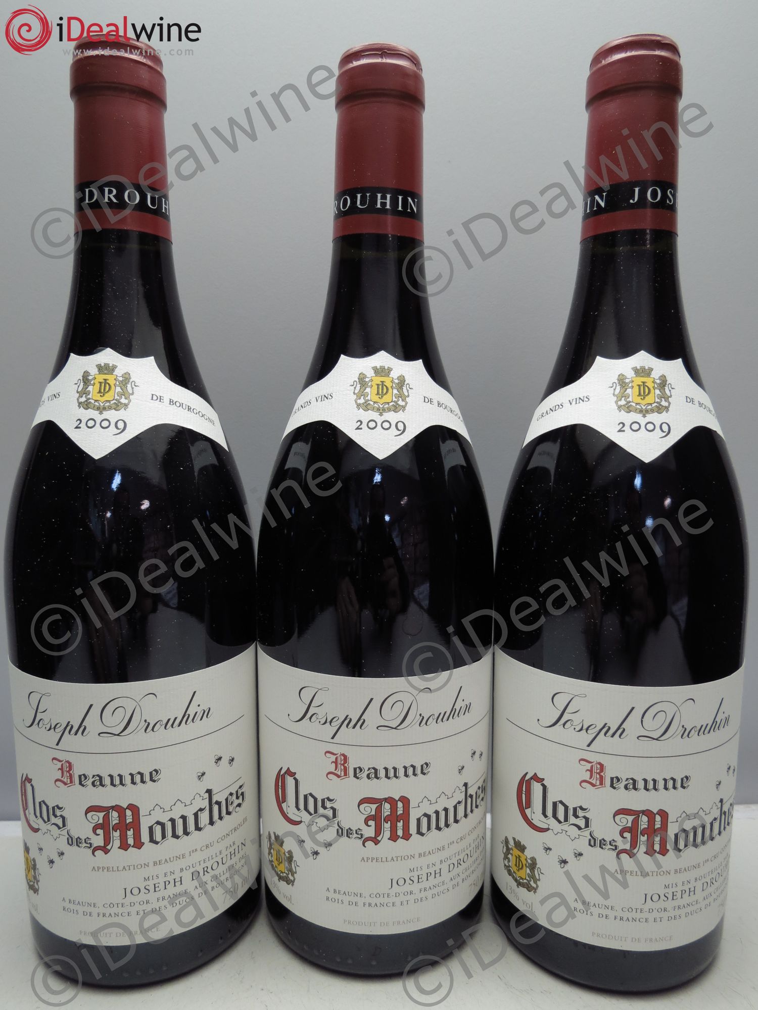 Beaune 1er Cru Clos des Mouches Joseph Drouhin 2009 - Lot de 3 bouteilles - 0