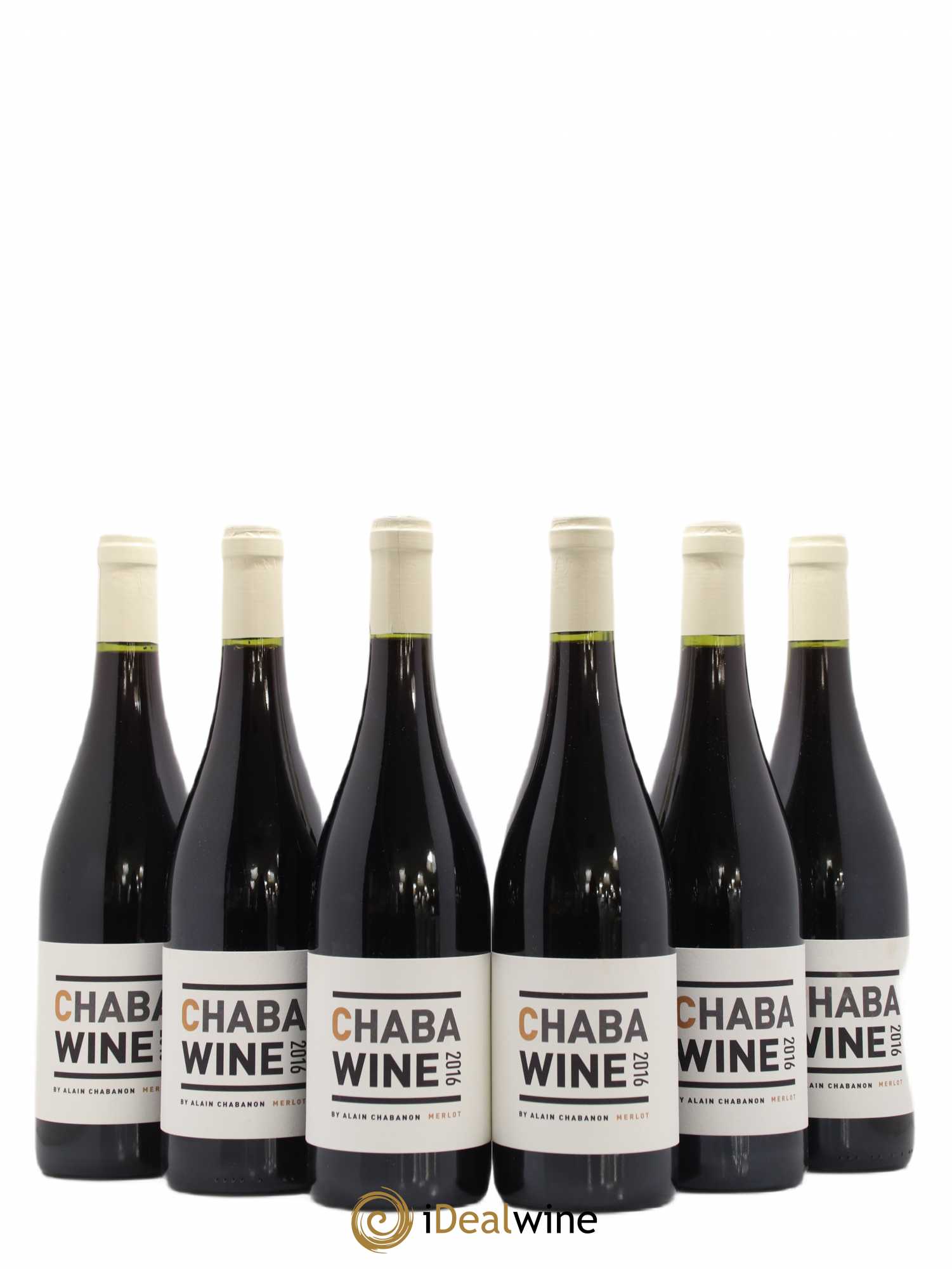 Languedoc Chabawine Merlot Alain Chabanon (sans prix de réserve) 2016 - Posten von 6 Flaschen - 0