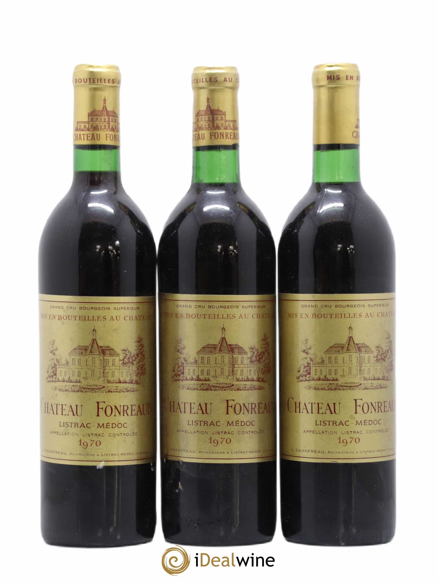 Château Fonréaud Cru Bourgeois  (sans prix de réserve) 1970 - Lot de 6 bouteilles - 2