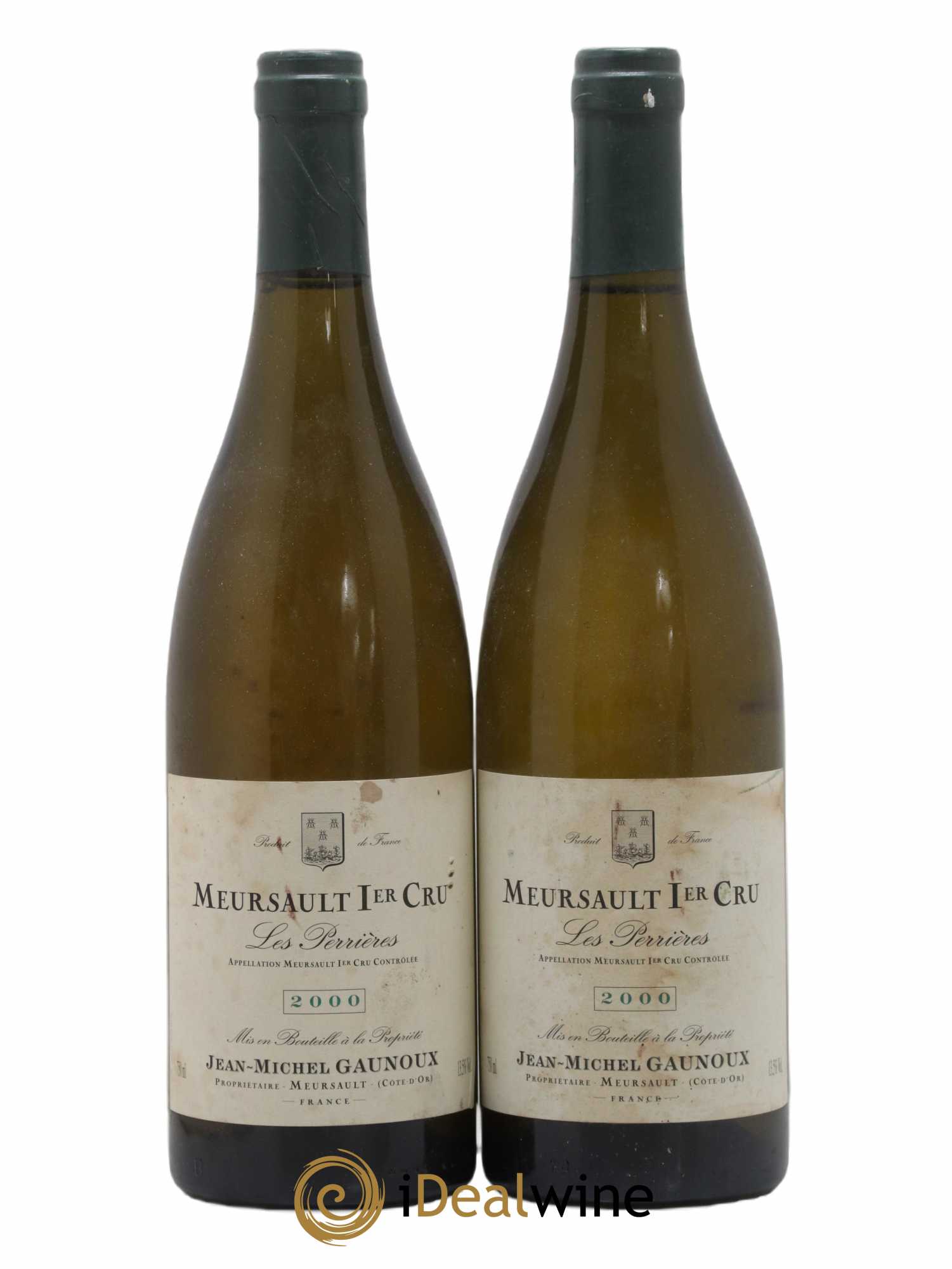 Meursault 1er Cru Perrières Jean-Michel Gaunoux 2000 - Lot de 2 bouteilles - 0