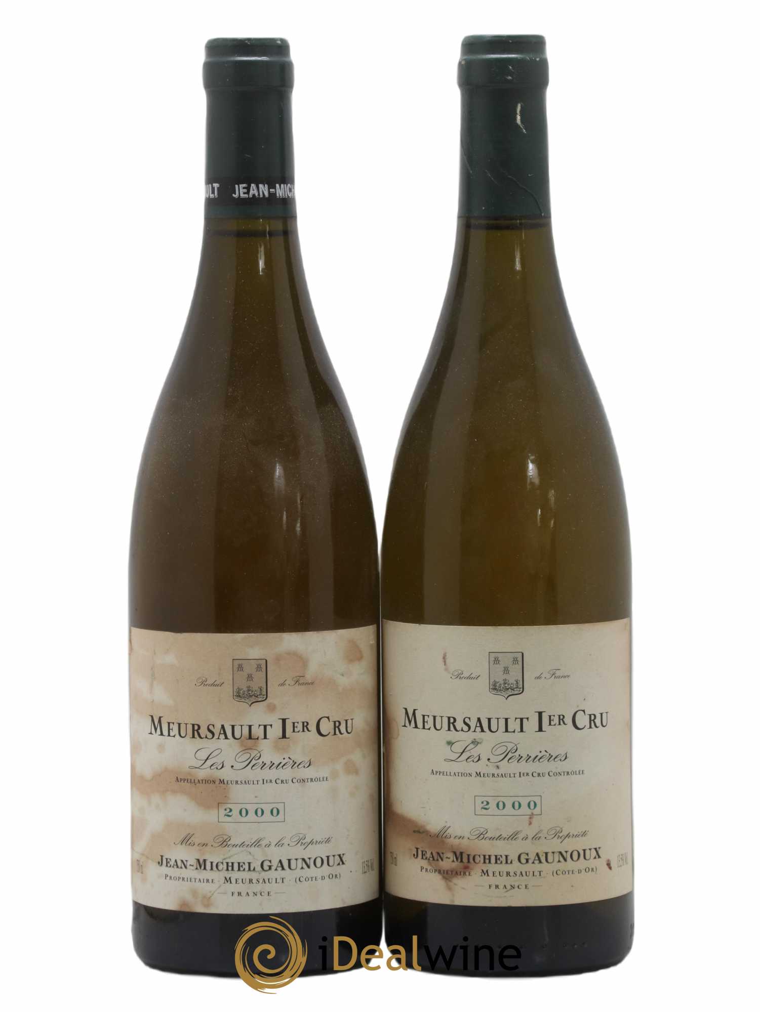 Meursault 1er Cru Perrières Jean-Michel Gaunoux 2000 - Lot de 2 bouteilles - 0