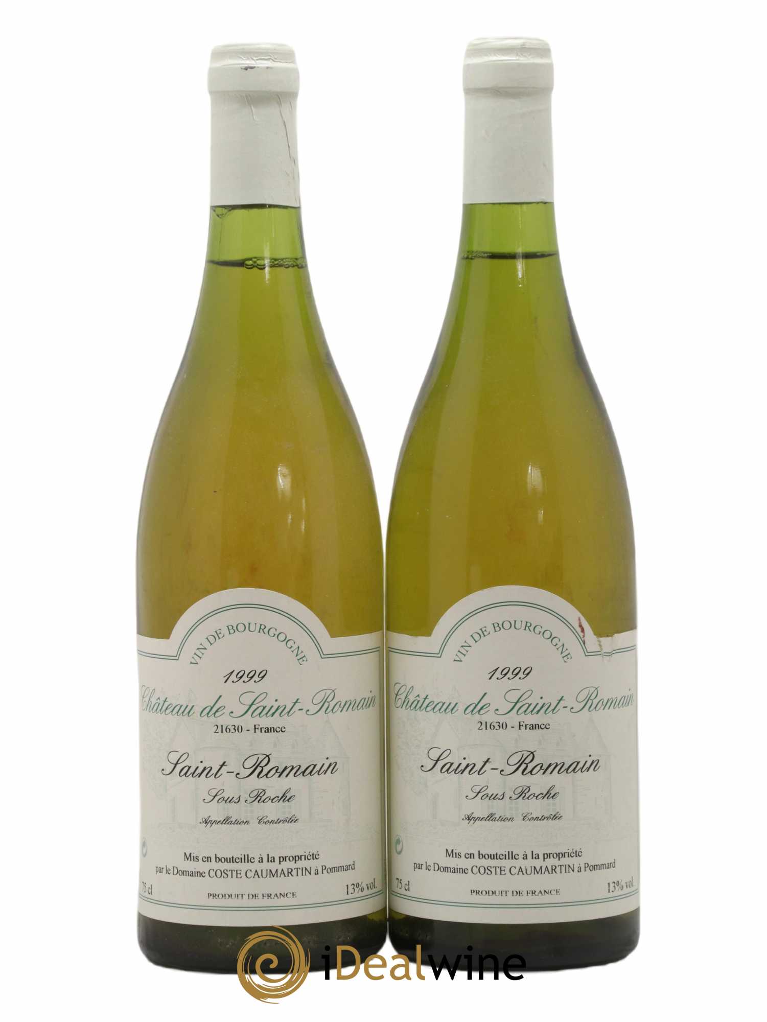 Saint-Romain Château de Saint Romain Sous Roche 1999 - Posten von 2 Flaschen - 0