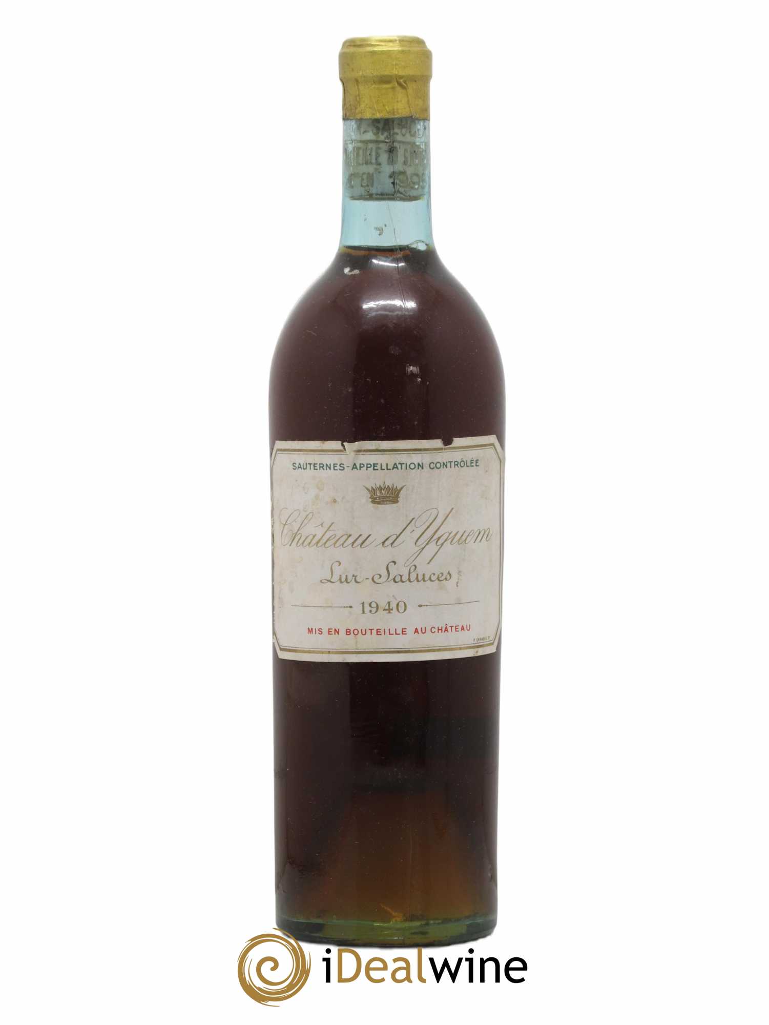 Château d' Yquem 1er Cru Classé Supérieur 1940 - Lotto di 1 bottiglia - 0